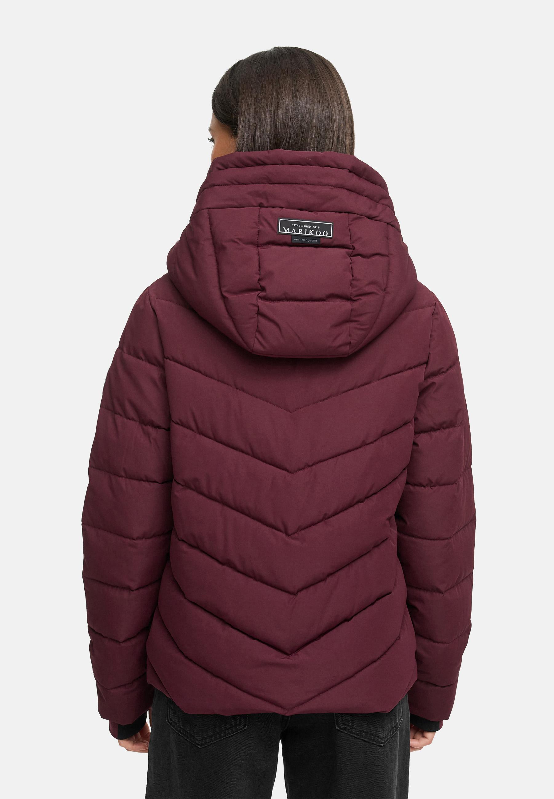 Steppjacke mit Kapuze "Samuiaa XVI" Wine