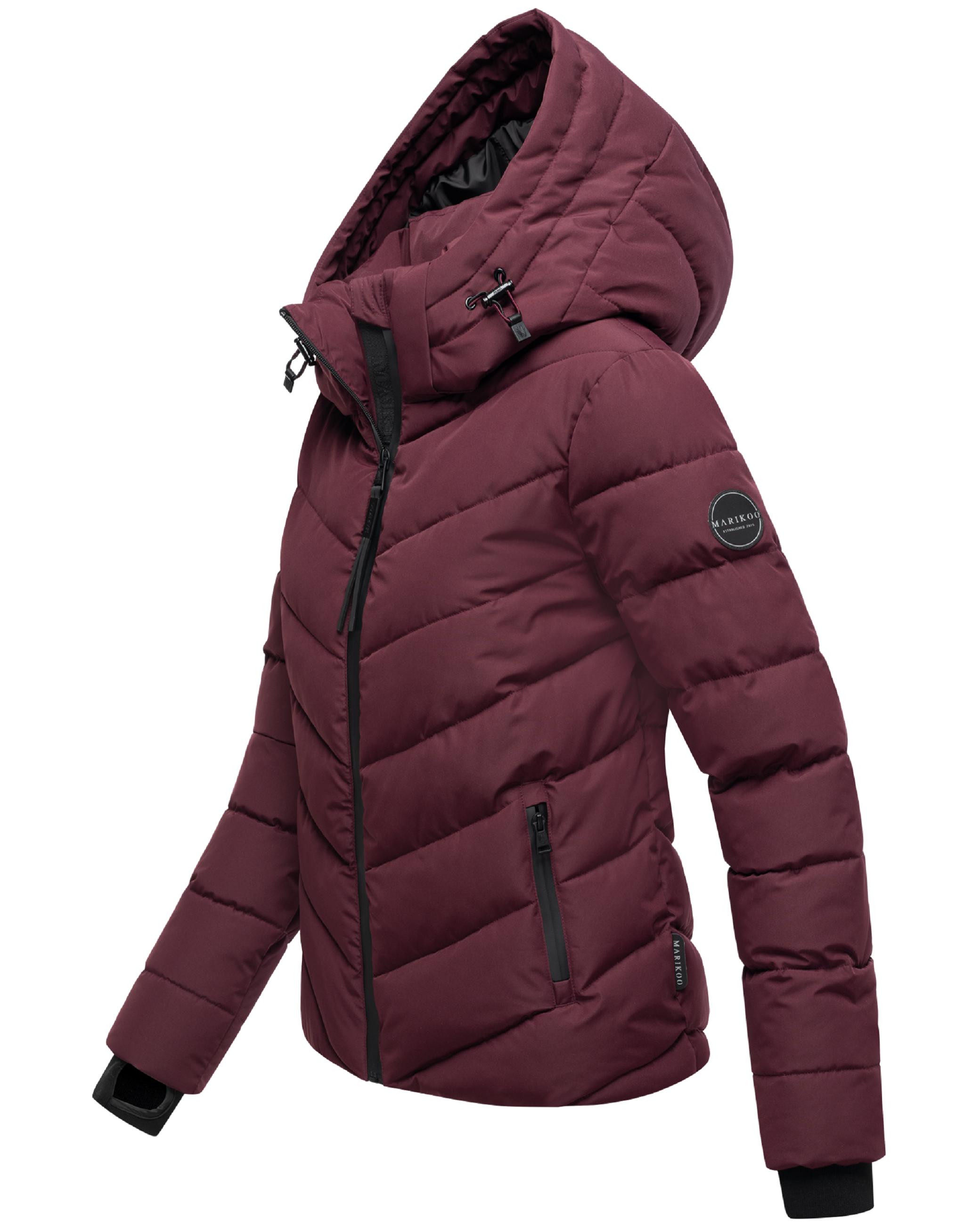 Steppjacke mit Kapuze "Samuiaa XVI" Wine