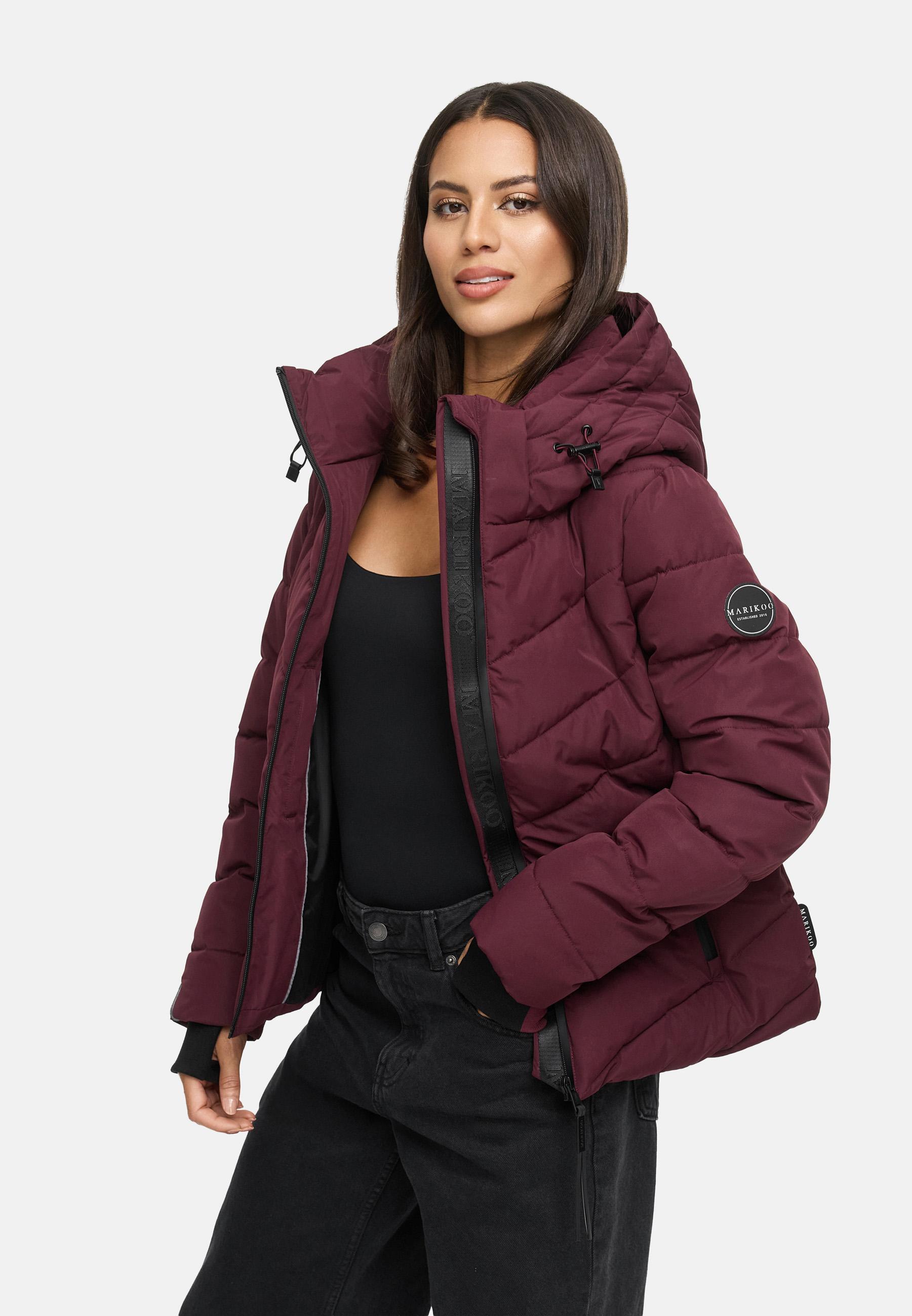 Steppjacke mit Kapuze "Samuiaa XVI" Wine