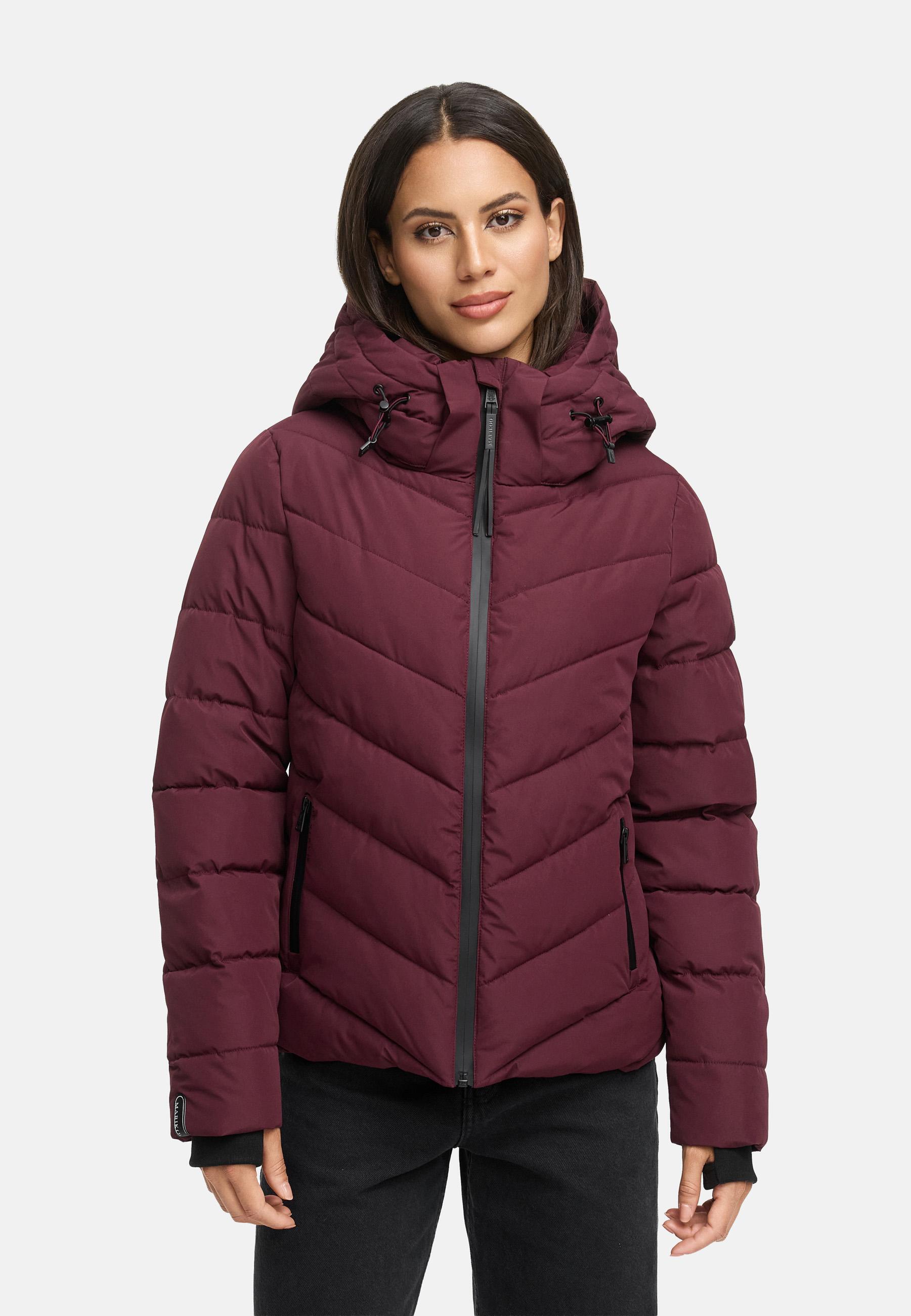 Steppjacke mit Kapuze "Samuiaa XVI" Wine