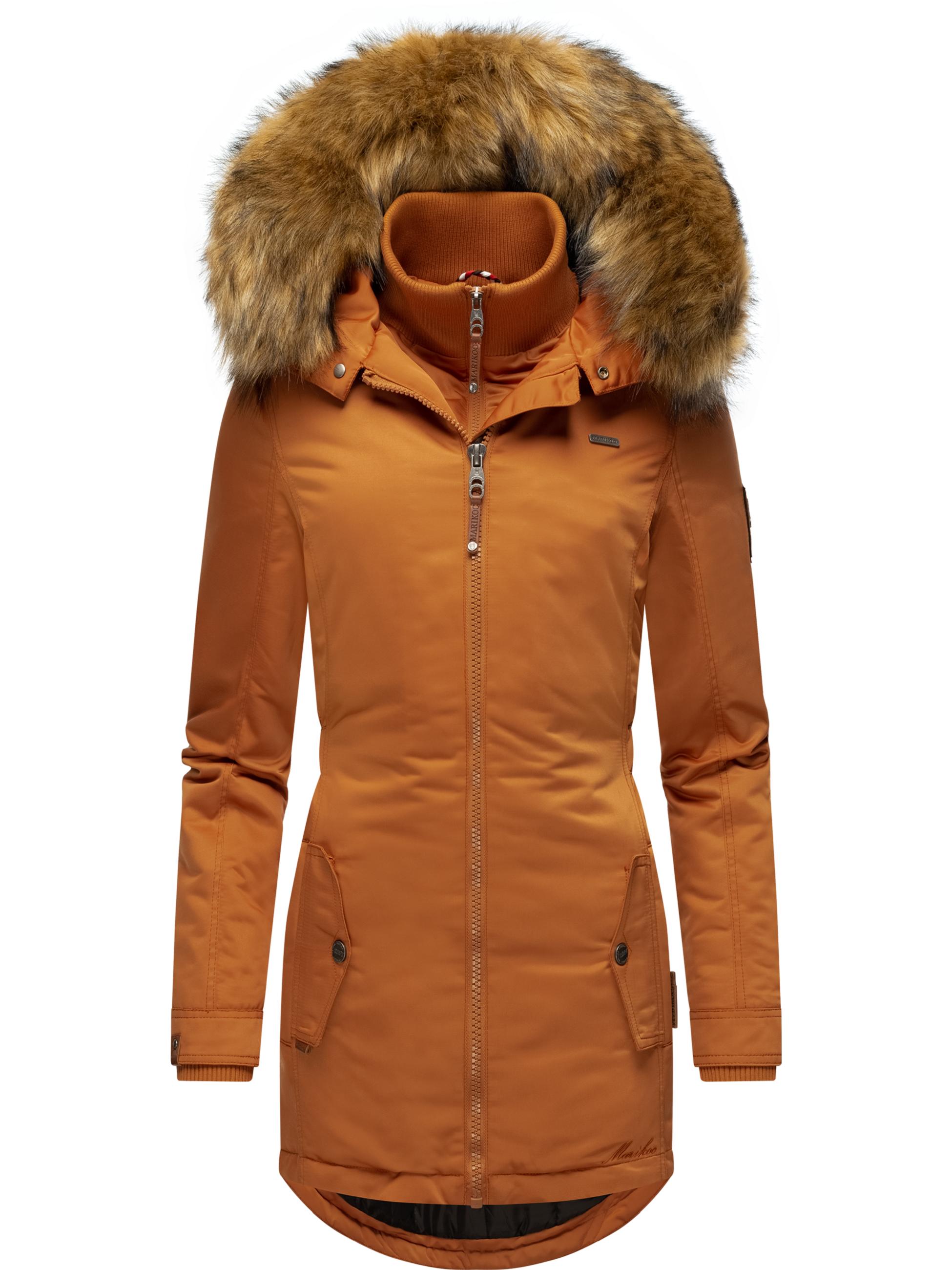 Winterparka mit abnehmbarem Kunstfell "Sanakoo" Rusty Cinnamon