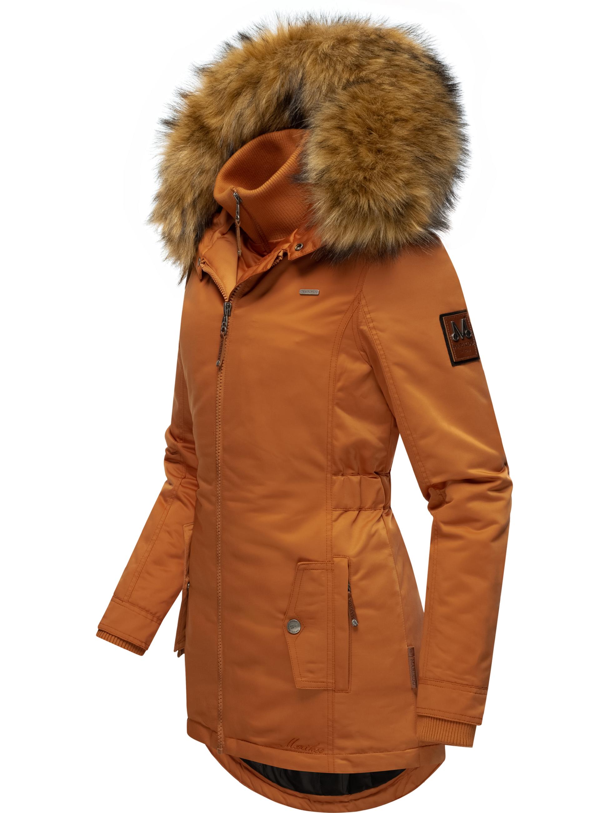 Winterparka mit abnehmbarem Kunstfell "Sanakoo" Rusty Cinnamon