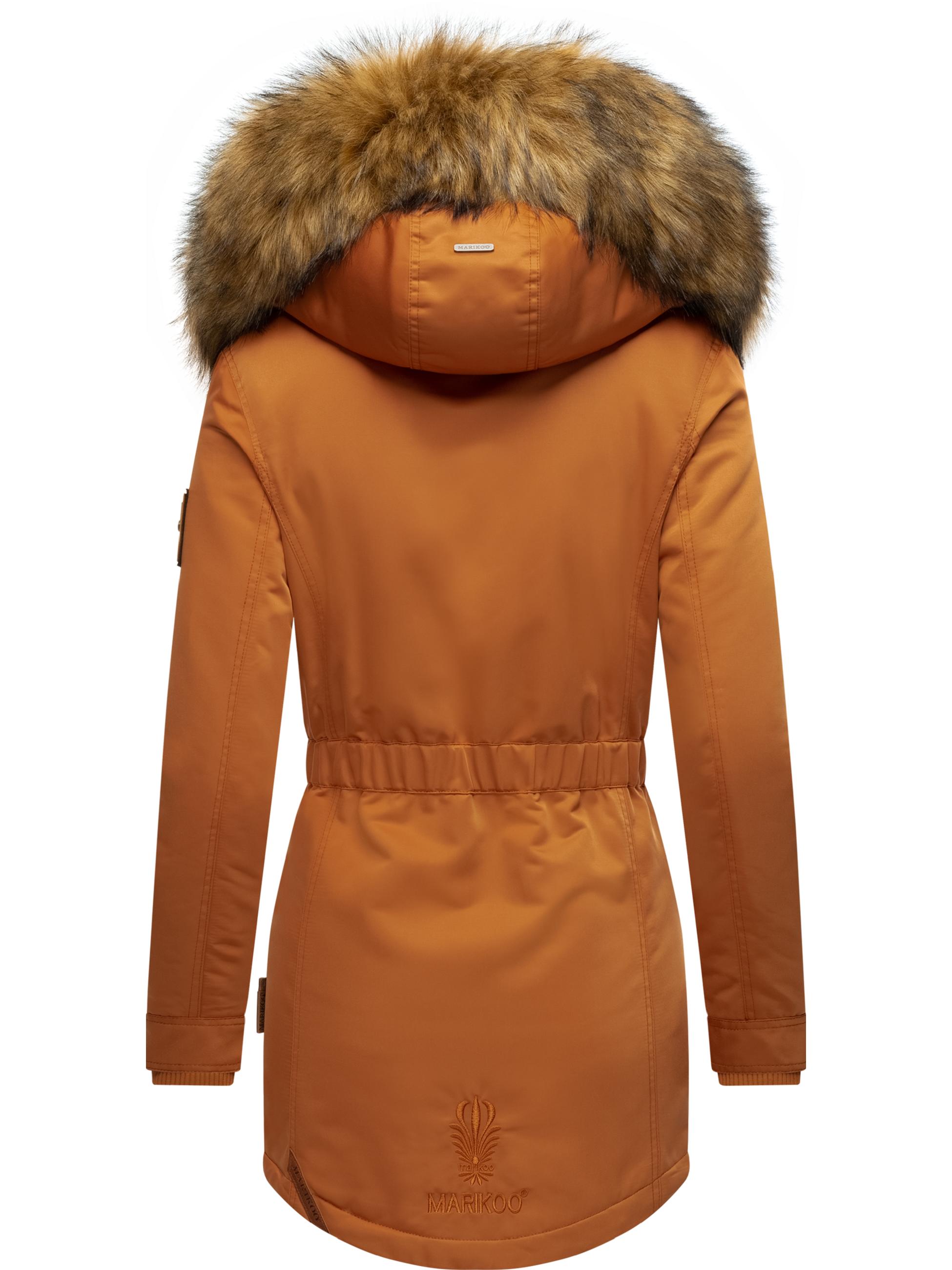 Winterparka mit abnehmbarem Kunstfell "Sanakoo" Rusty Cinnamon