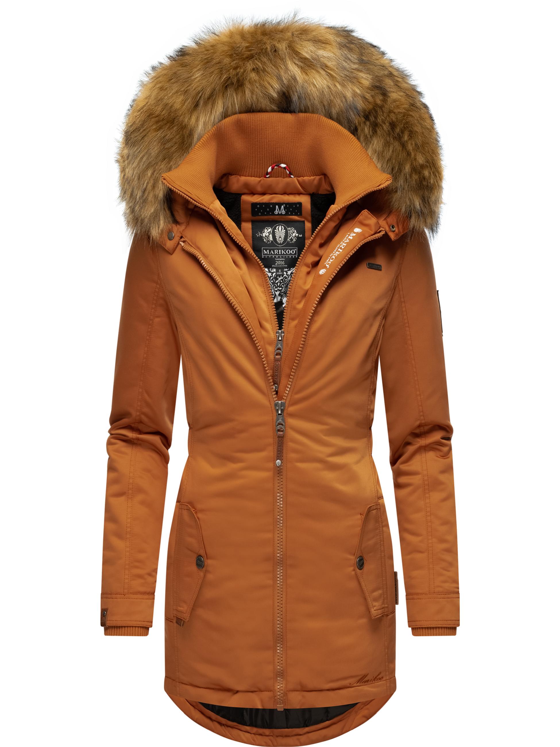 Winterparka mit abnehmbarem Kunstfell "Sanakoo" Rusty Cinnamon