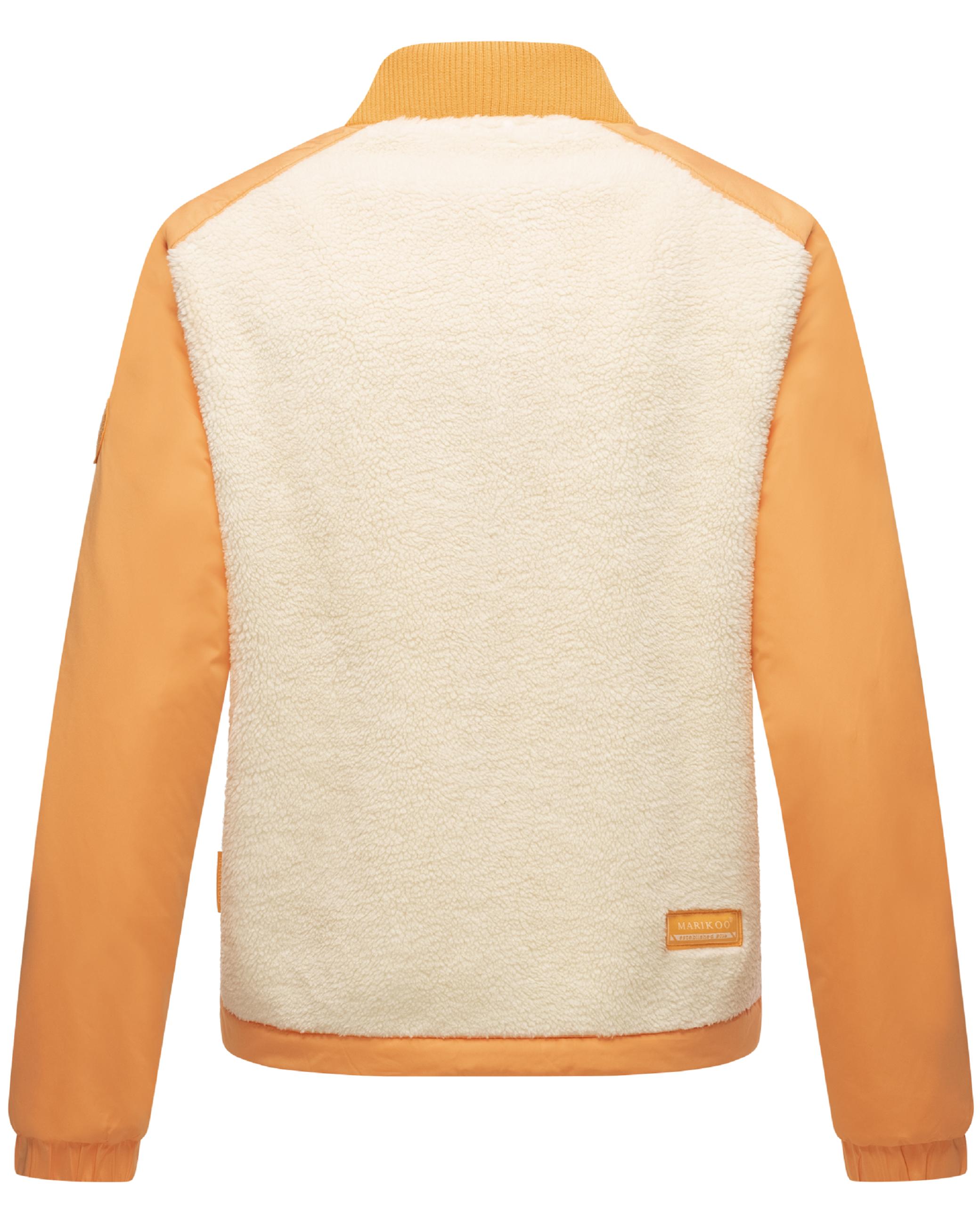 Leichte Hybrid-Jacke "Sayoo" Offwhite - Apricot Sorbet