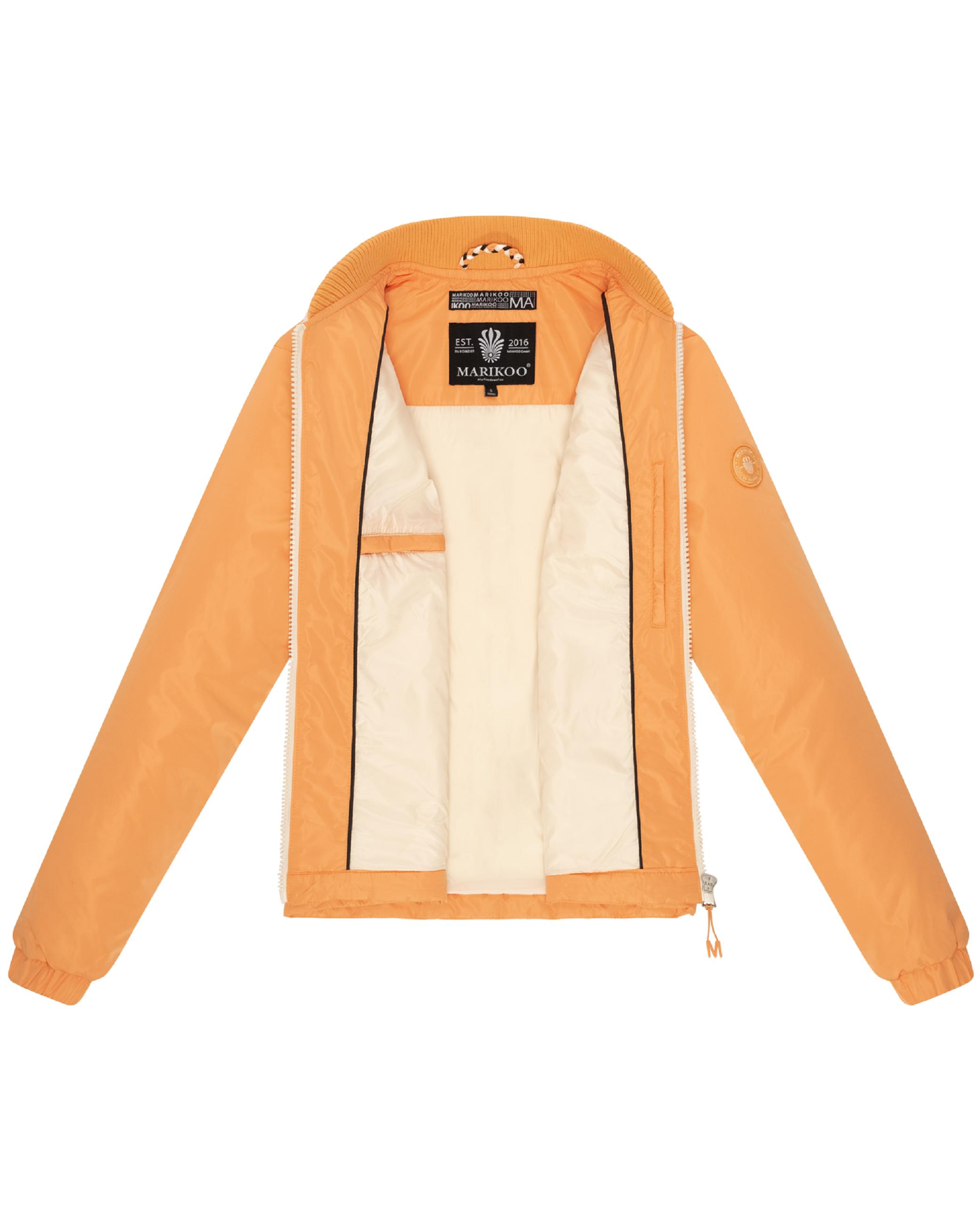 Leichte Hybrid-Jacke "Sayoo" Offwhite - Apricot Sorbet