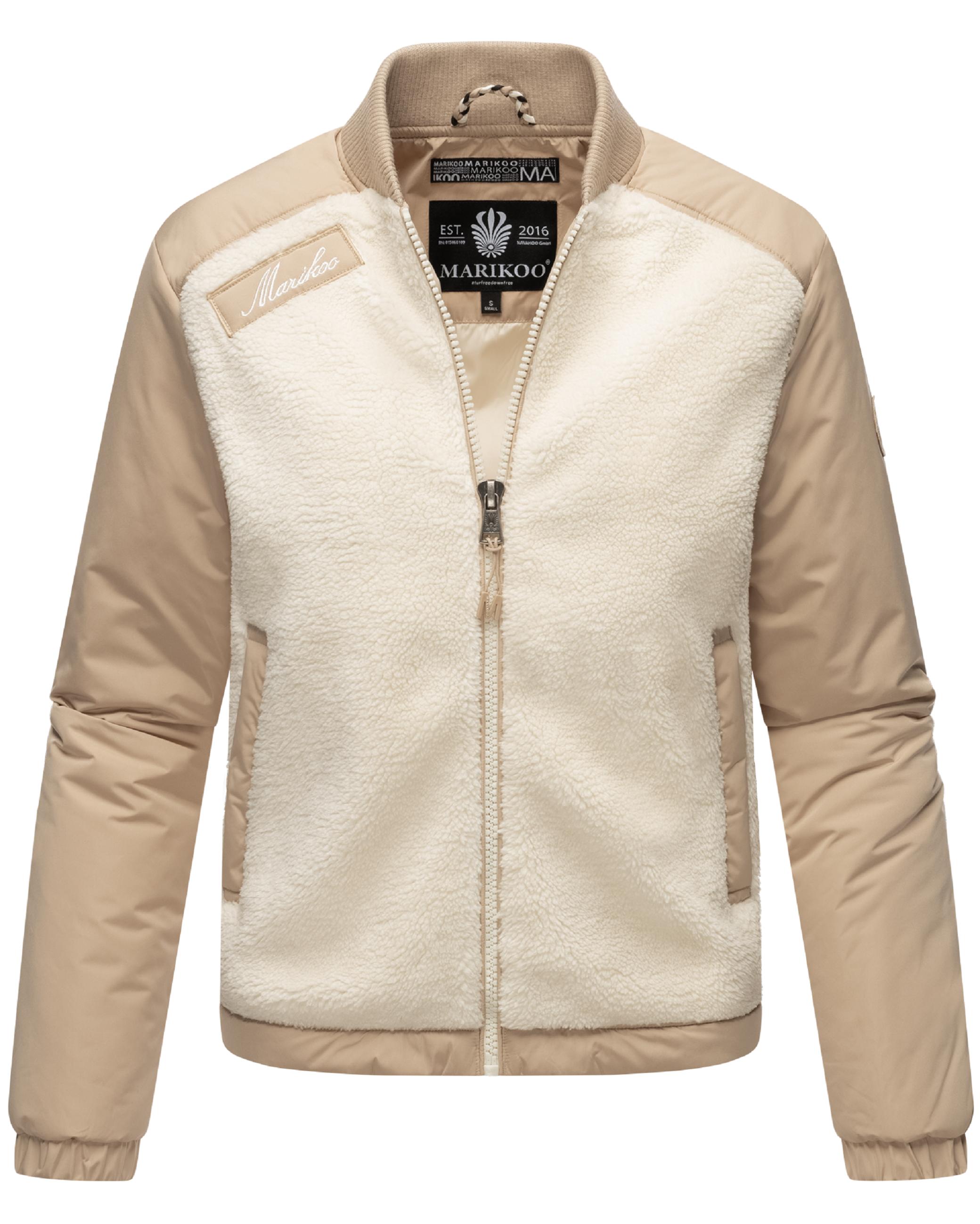 Leichte Hybrid-Jacke "Sayoo" Offwhite - Beige