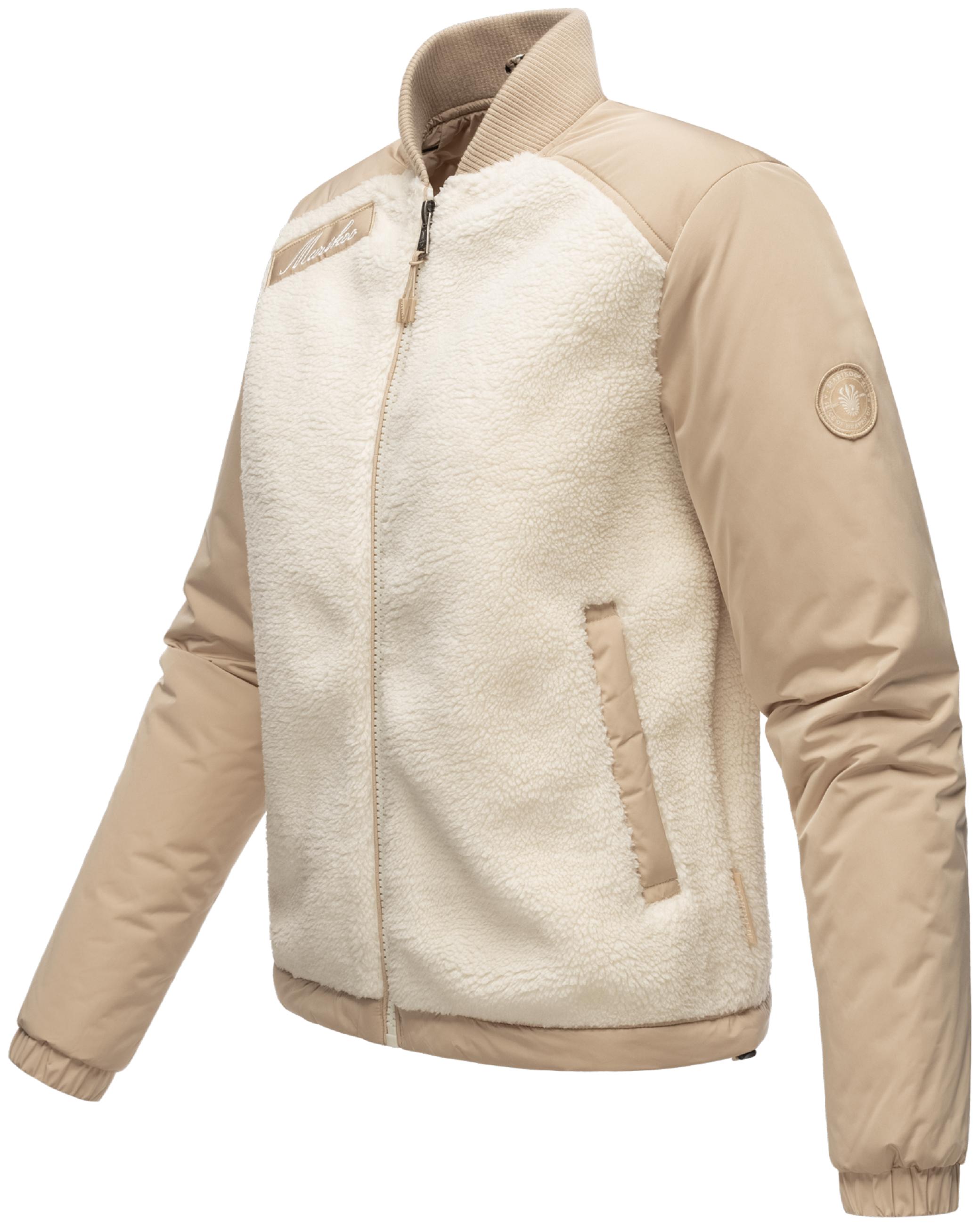 Leichte Hybrid-Jacke "Sayoo" Offwhite - Beige