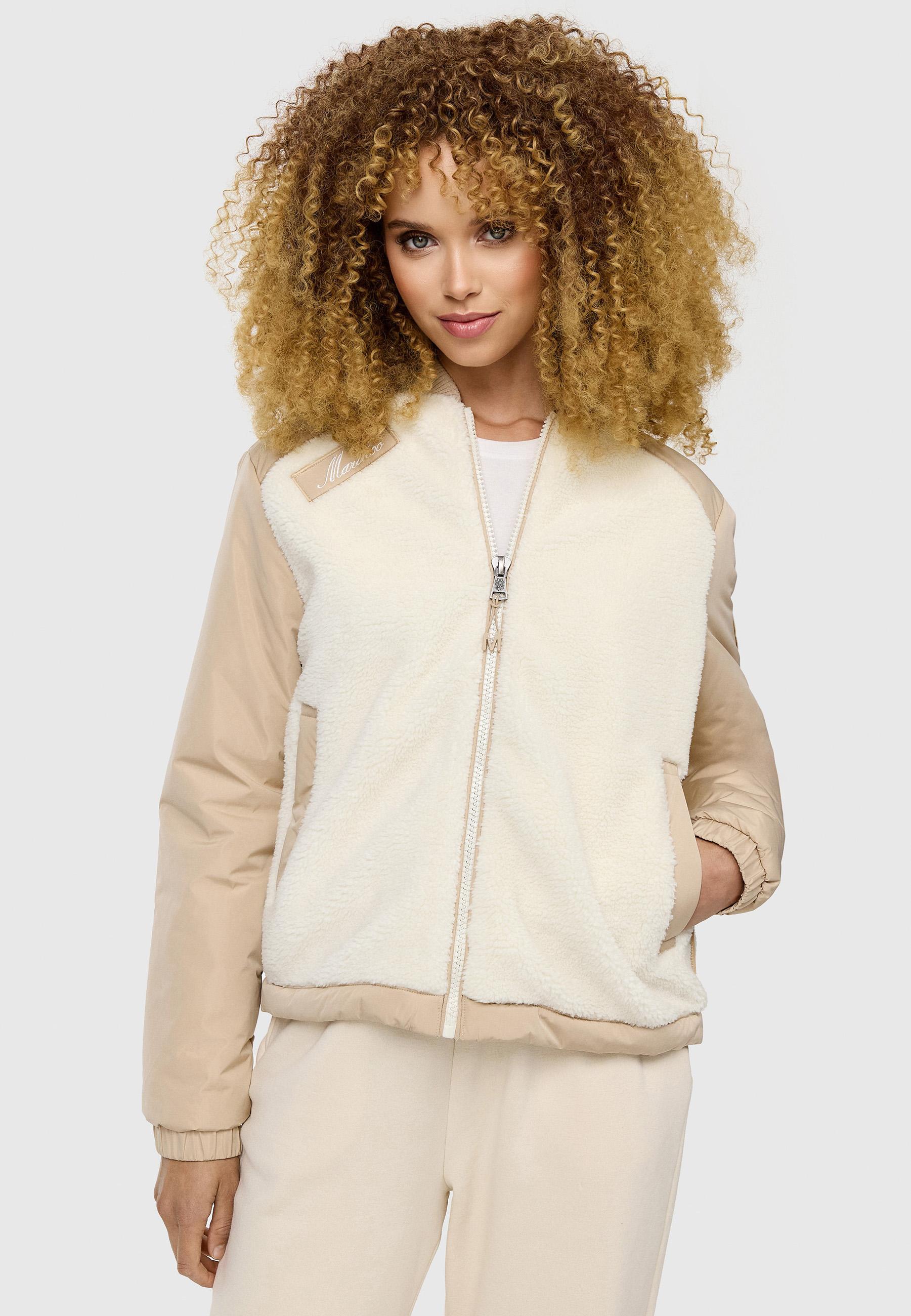 Leichte Hybrid-Jacke "Sayoo" Offwhite - Beige