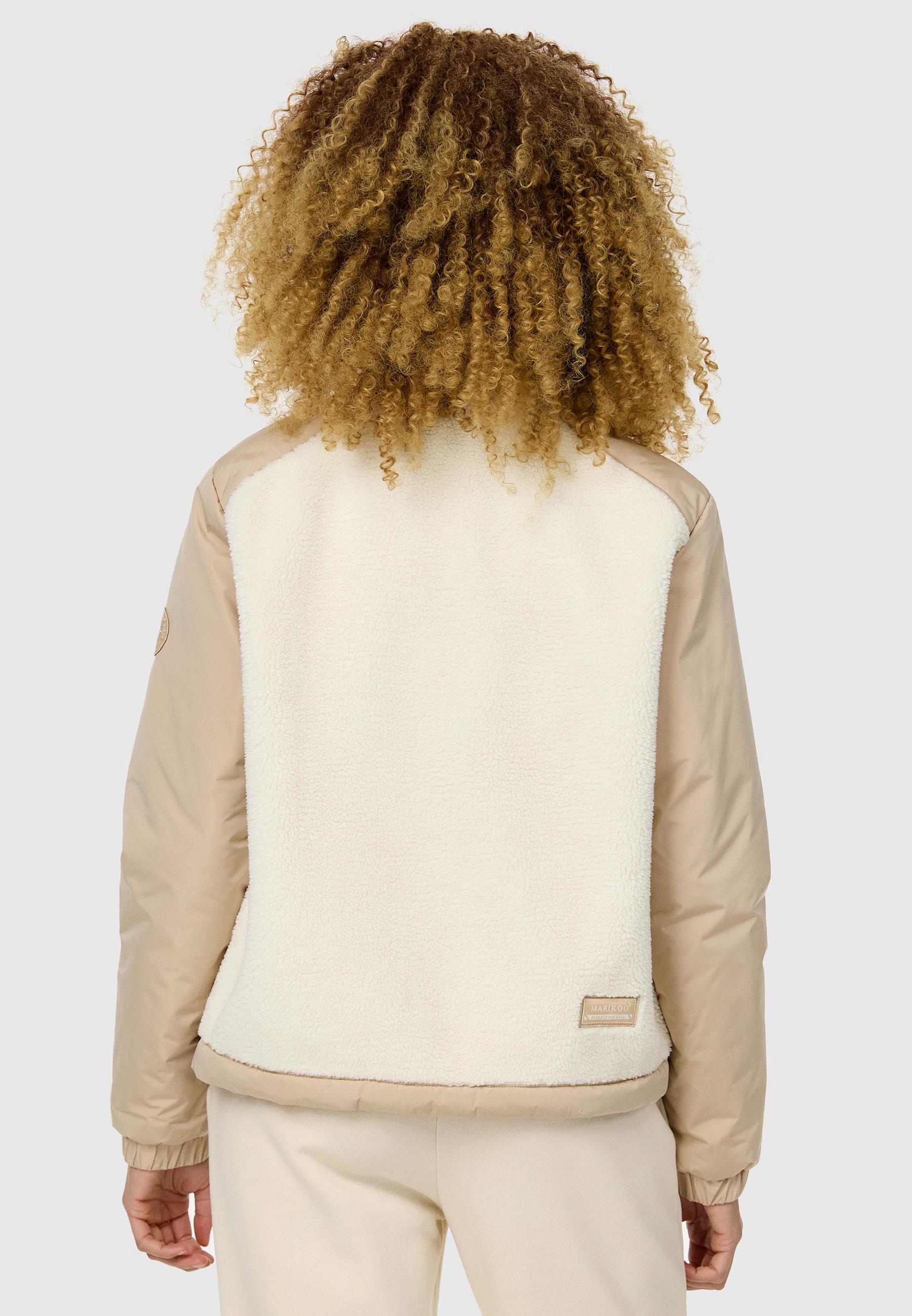 Leichte Hybrid-Jacke "Sayoo" Offwhite - Beige