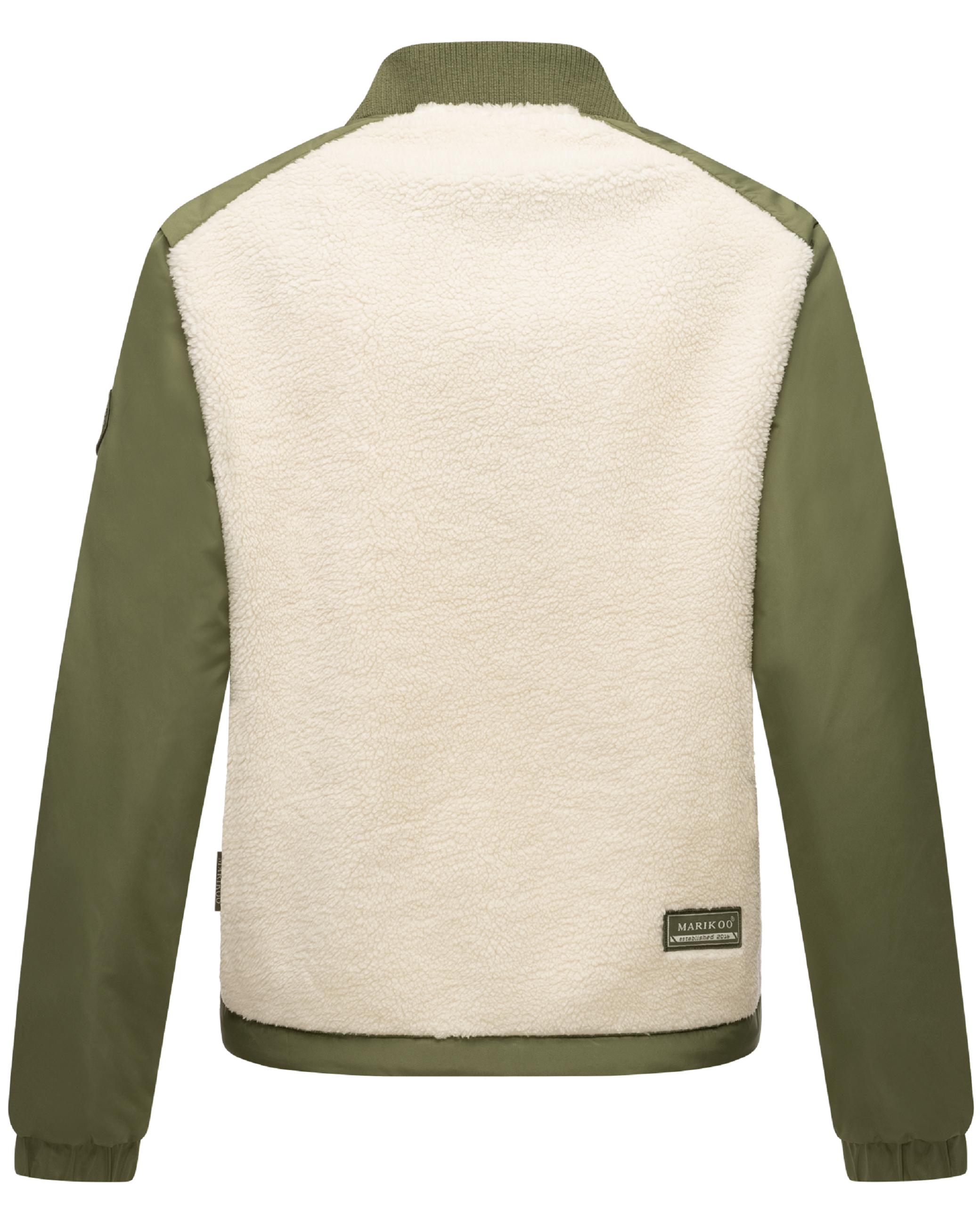 Leichte Hybrid-Jacke "Sayoo" Offwhite - Dusty Olive