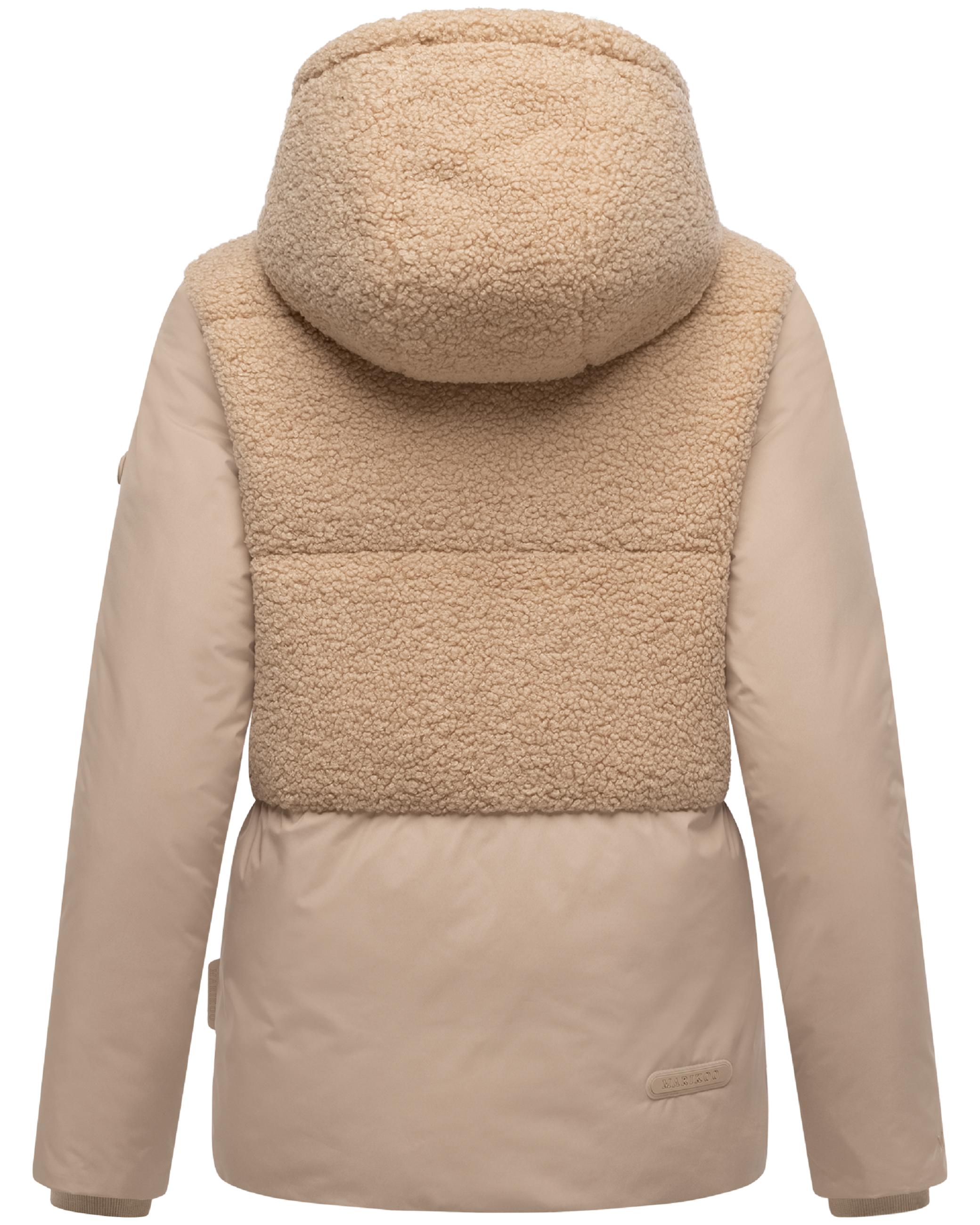 Winterjacke Plüschjacke "Sheeta 16" Beige