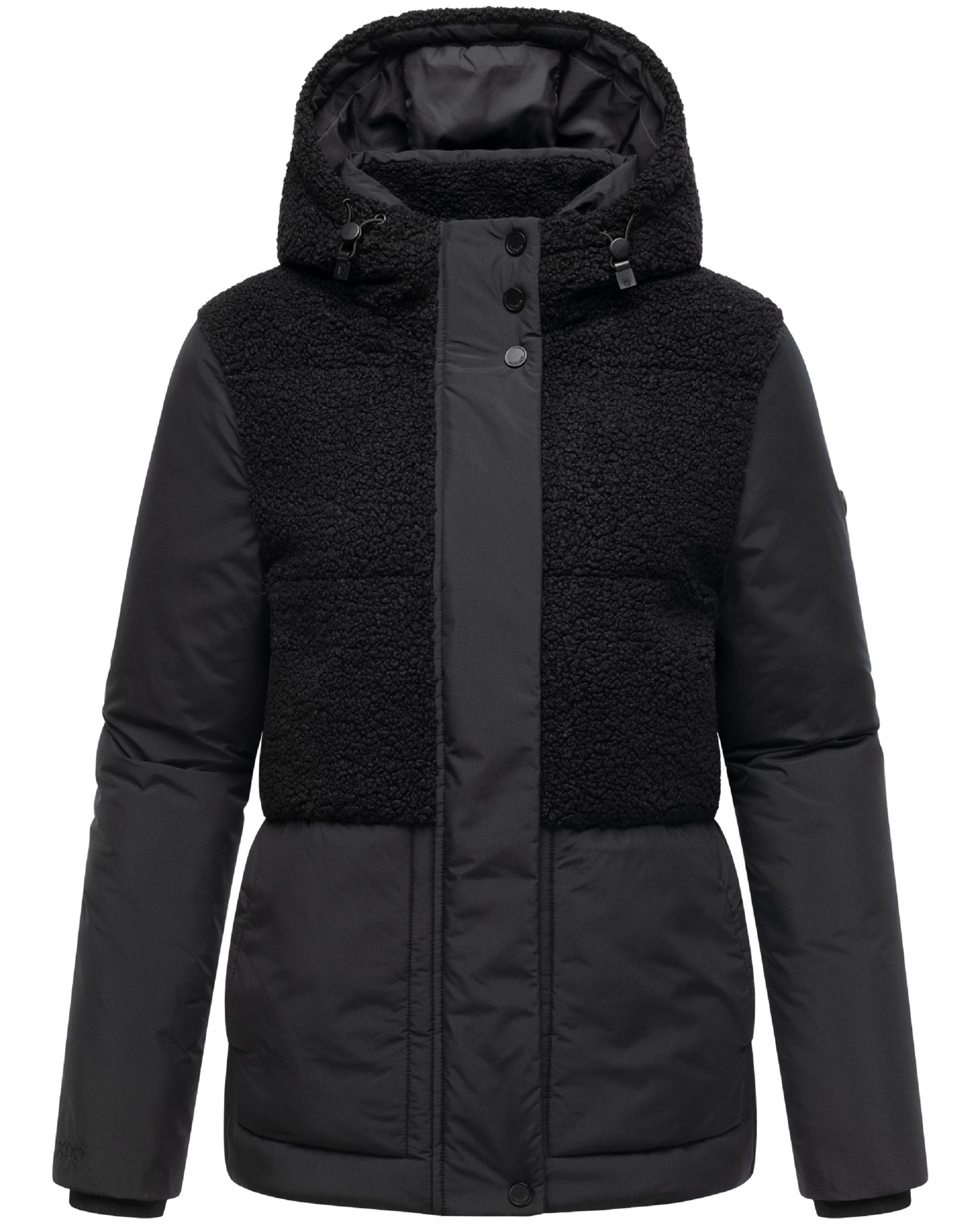 Winterjacke Plüschjacke "Sheeta 16" Black