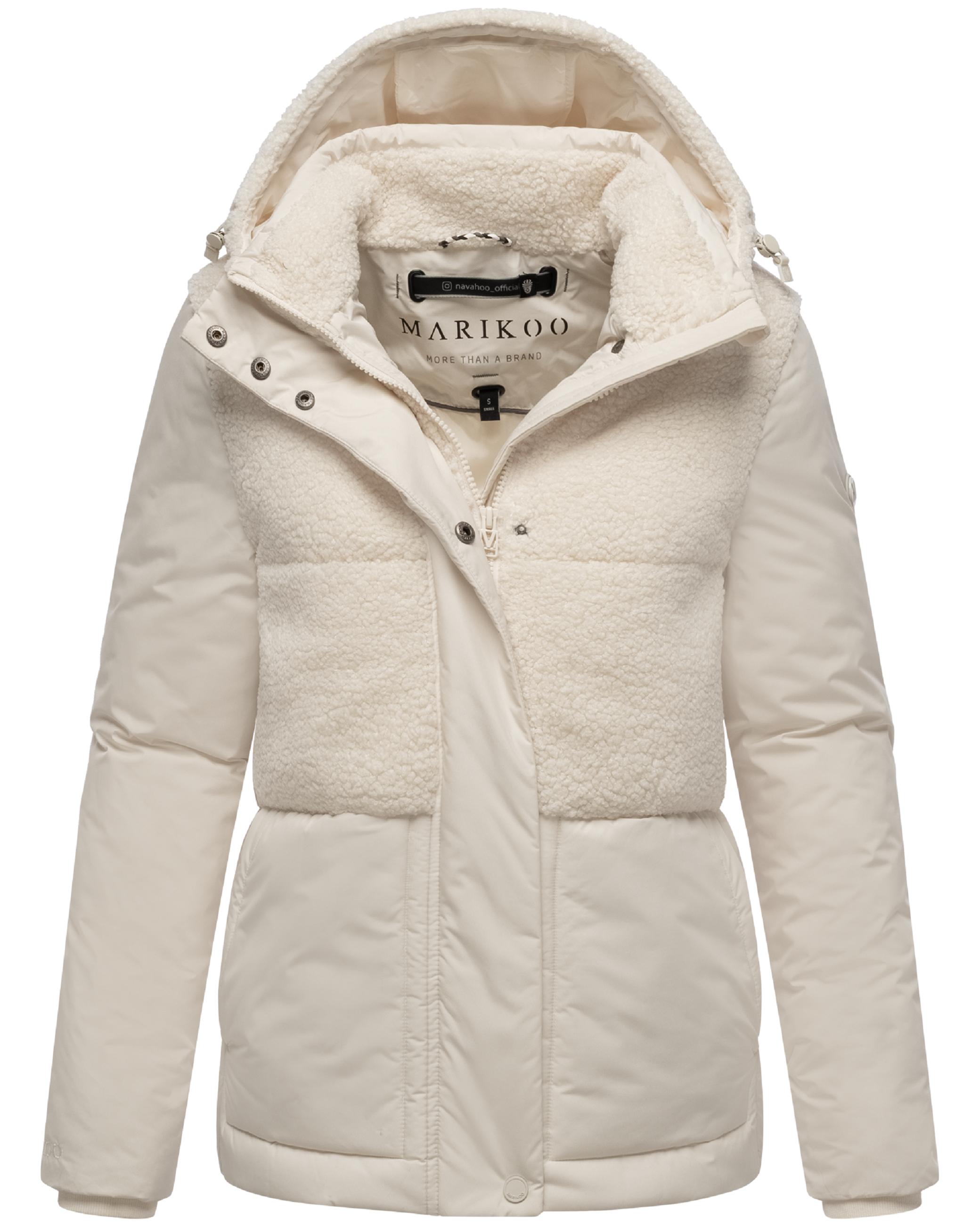 Winterjacke Plüschjacke "Sheeta 16" Offwhite
