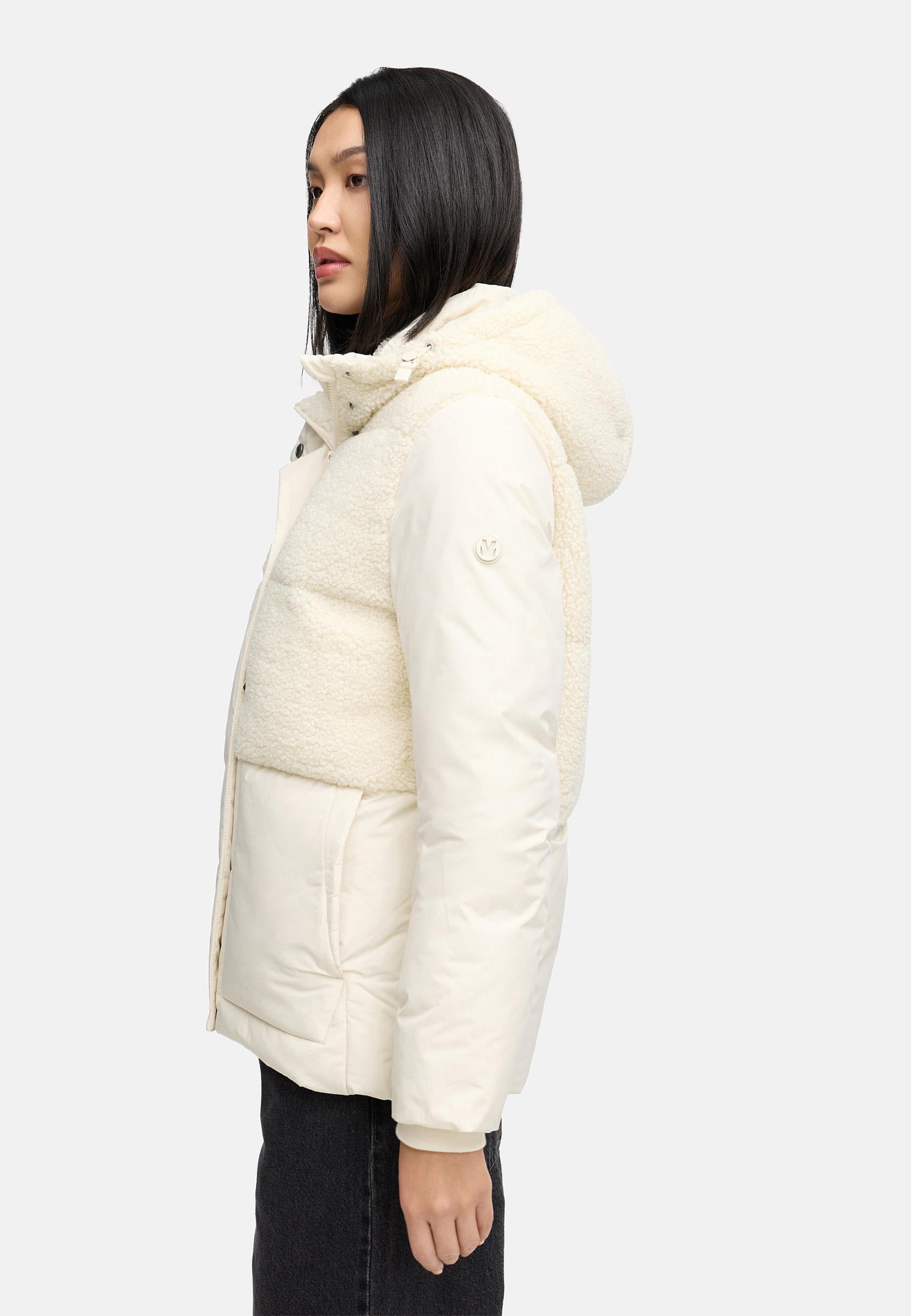 Winterjacke Plüschjacke "Sheeta 16" Offwhite