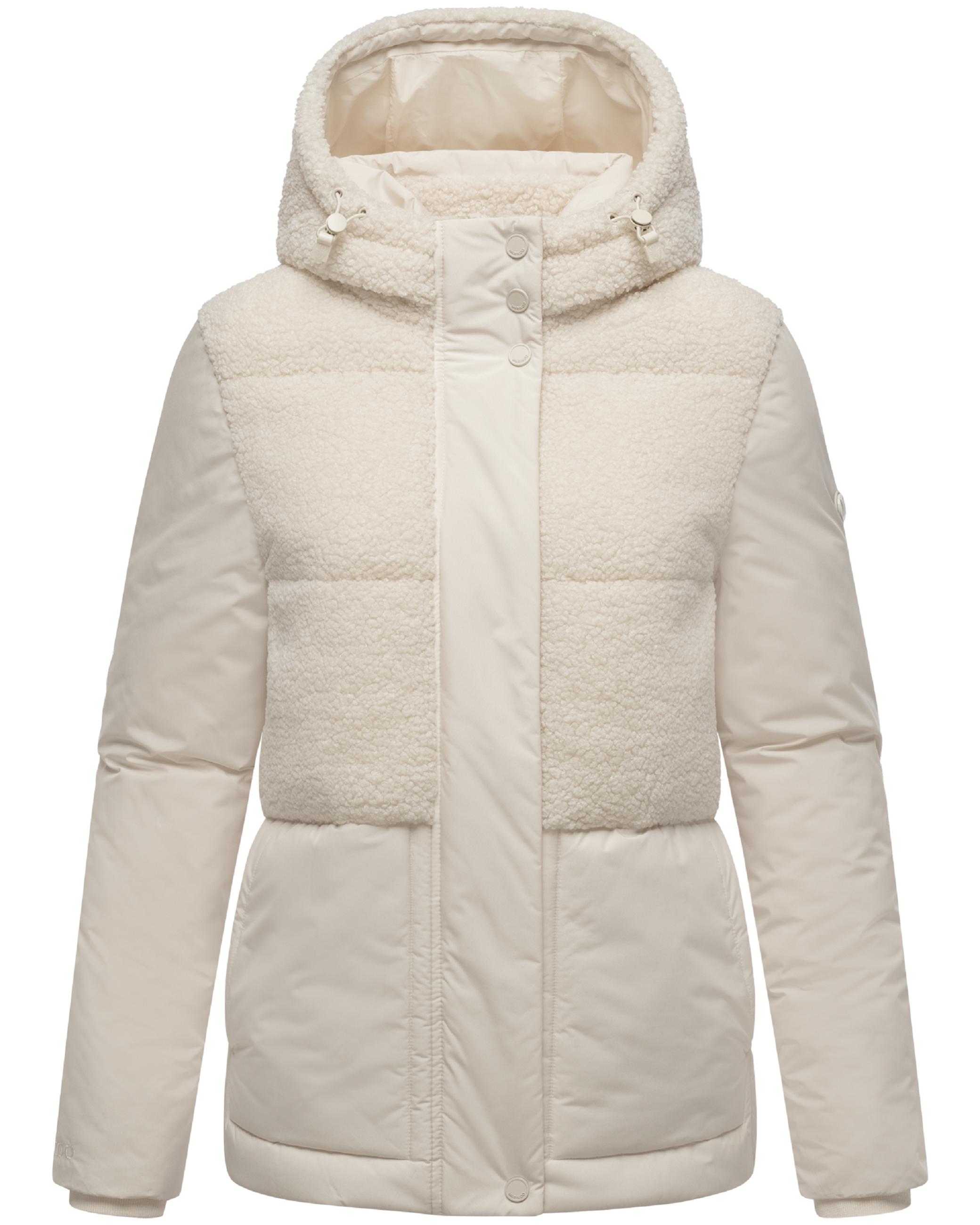 Winterjacke Plüschjacke "Sheeta 16" Offwhite