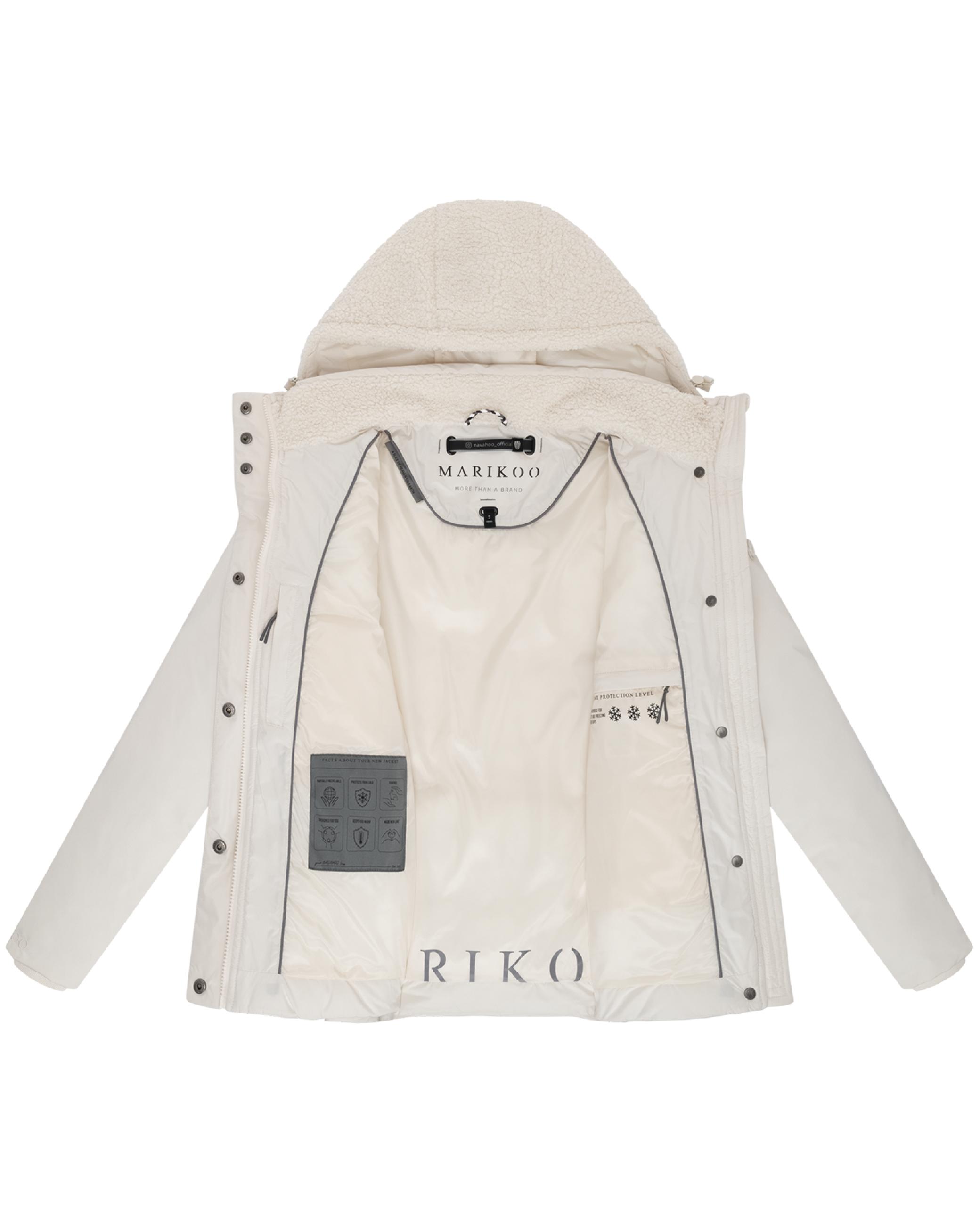 Winterjacke Plüschjacke "Sheeta 16" Offwhite