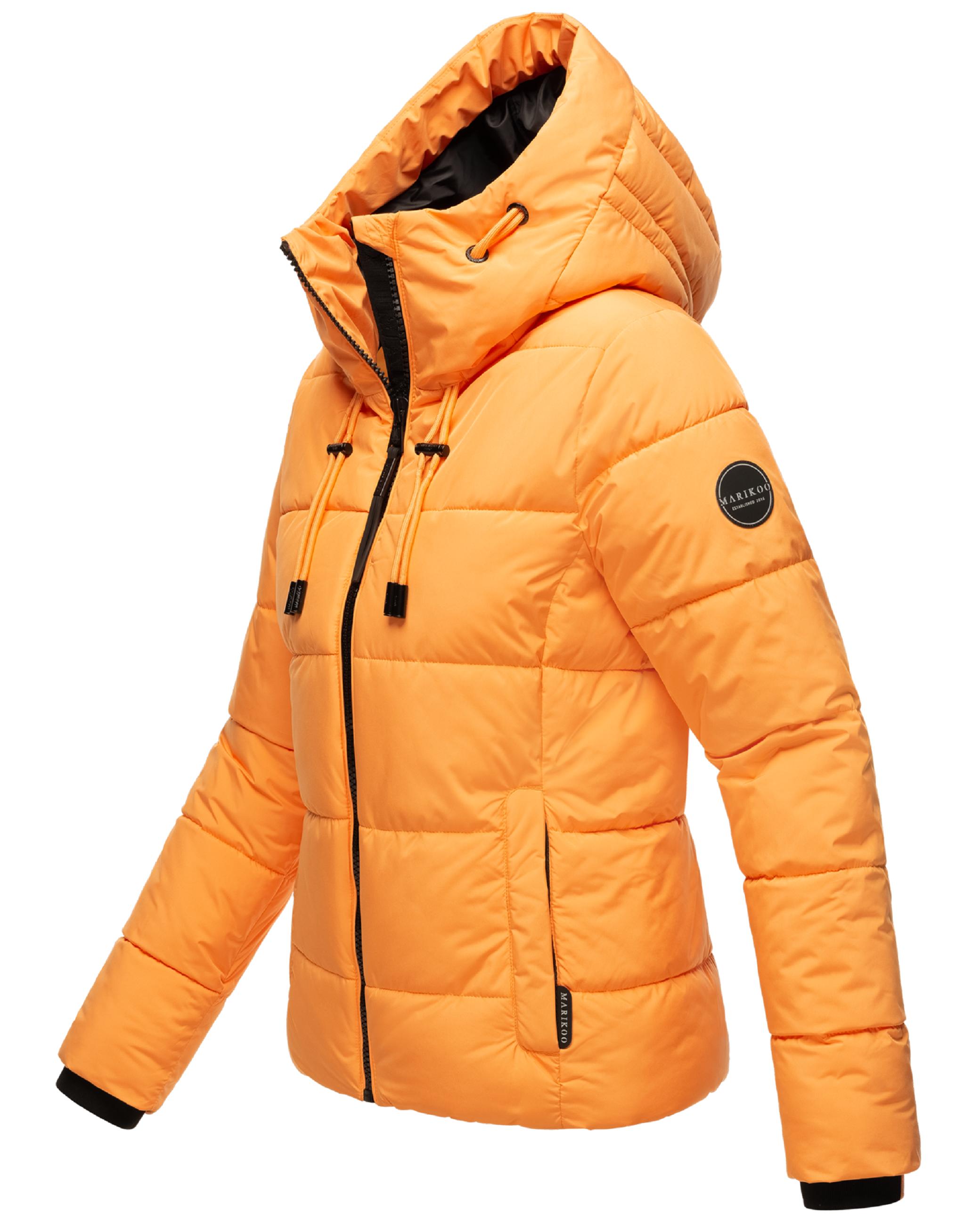 Steppjacke mit Kapuze "Shimoaa XVI" Apricot Sorbet