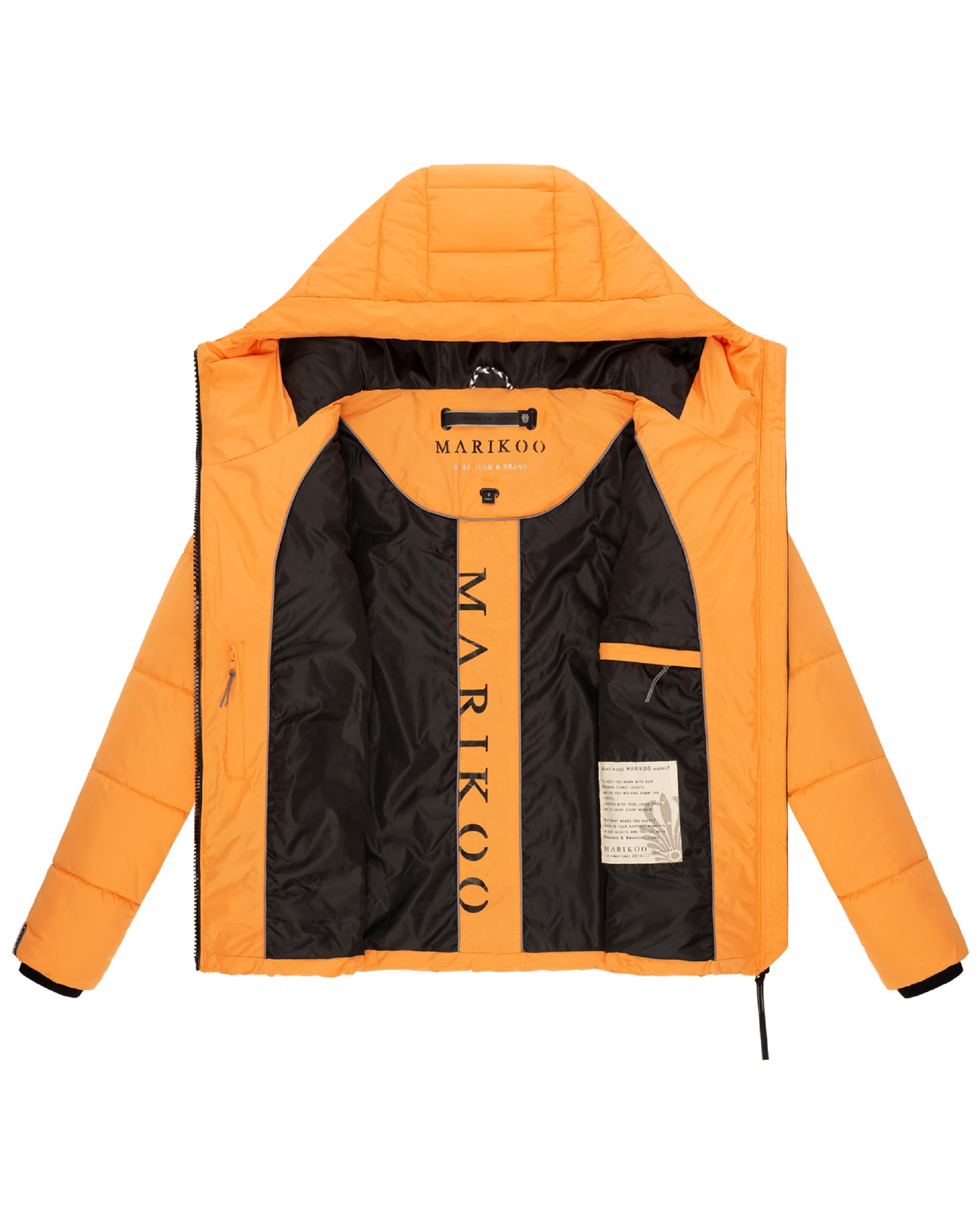 Steppjacke mit Kapuze "Shimoaa XVI" Apricot Sorbet