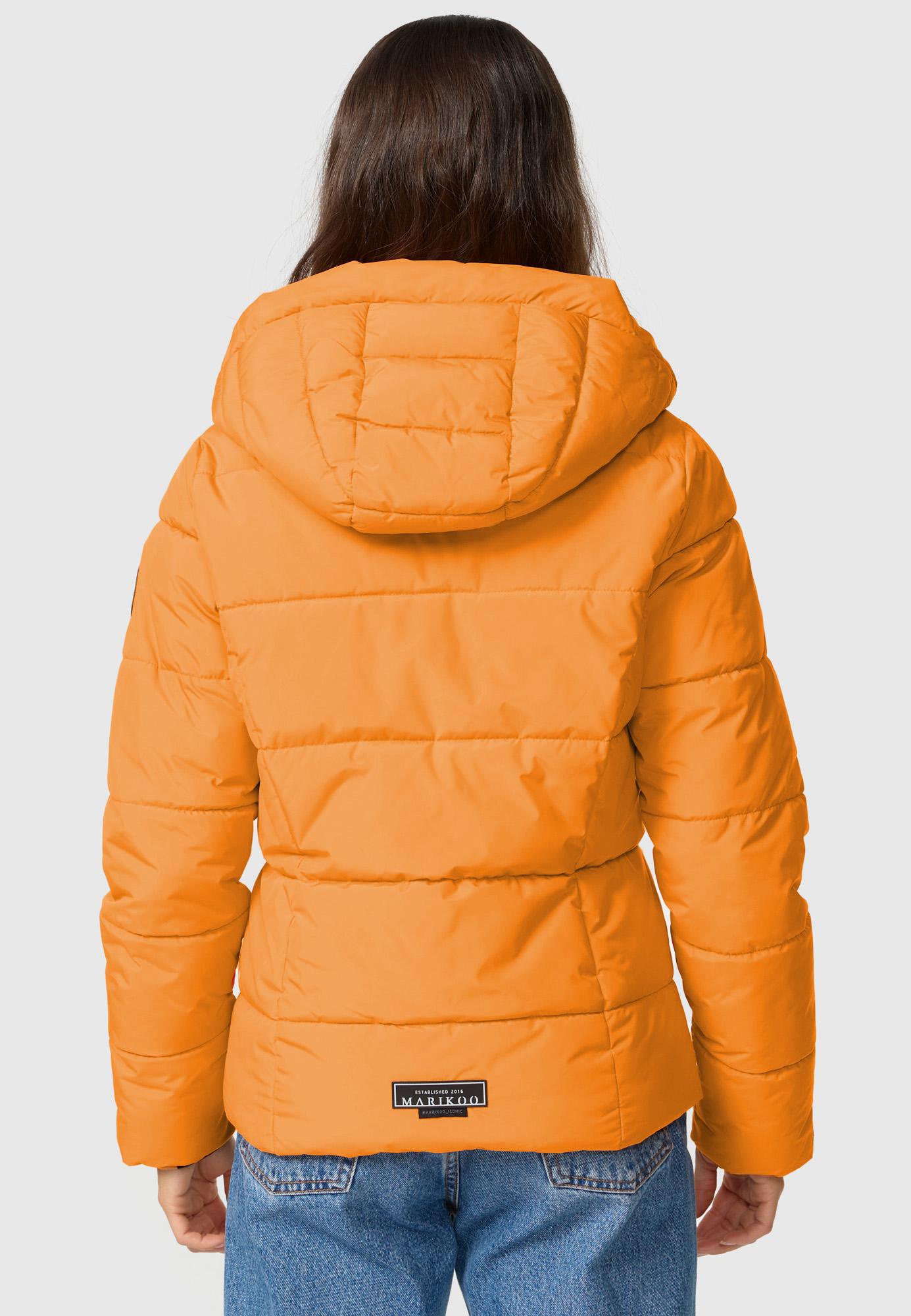 Steppjacke mit Kapuze "Shimoaa XVI" Apricot Sorbet