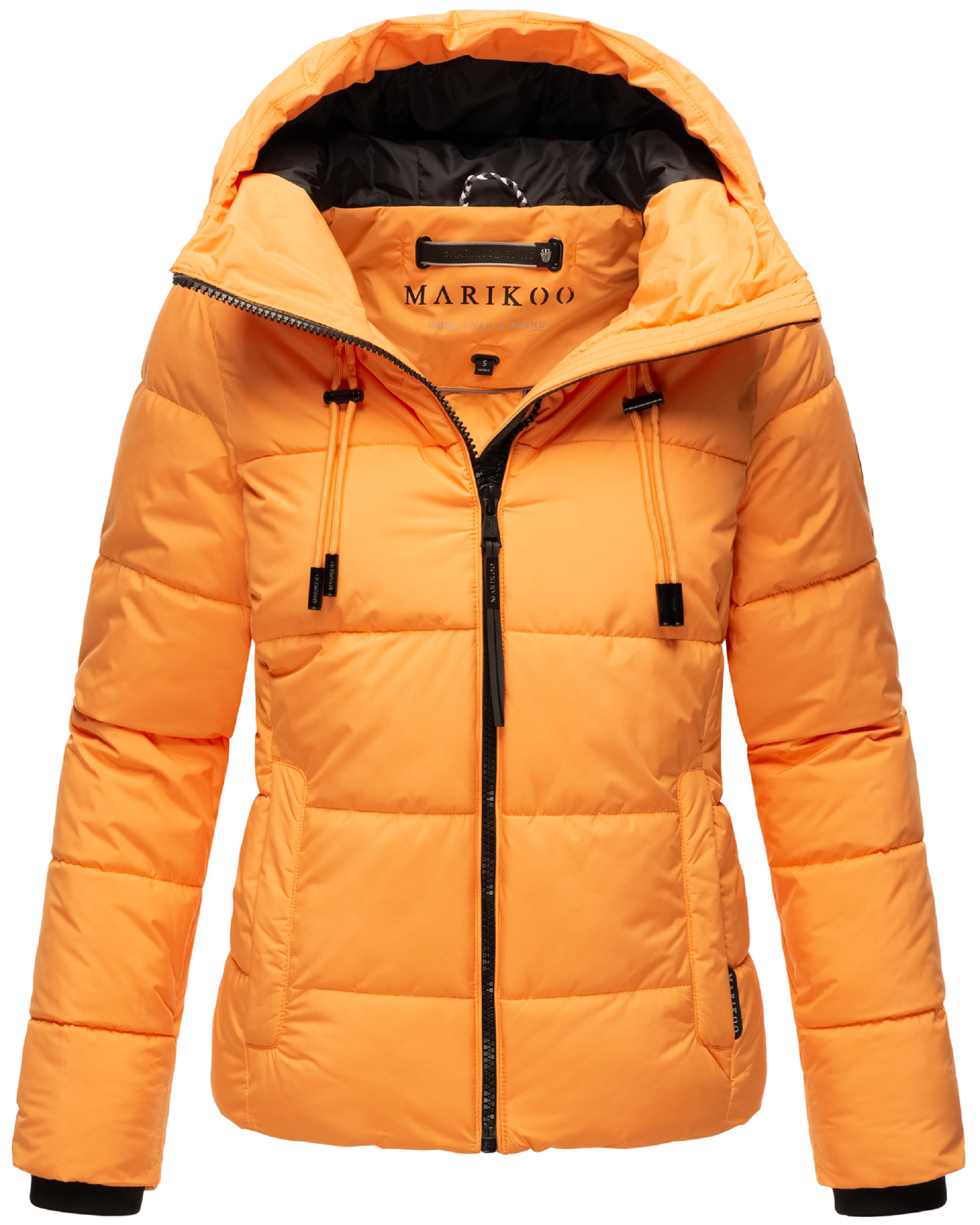 Steppjacke mit Kapuze "Shimoaa XVI" Apricot Sorbet