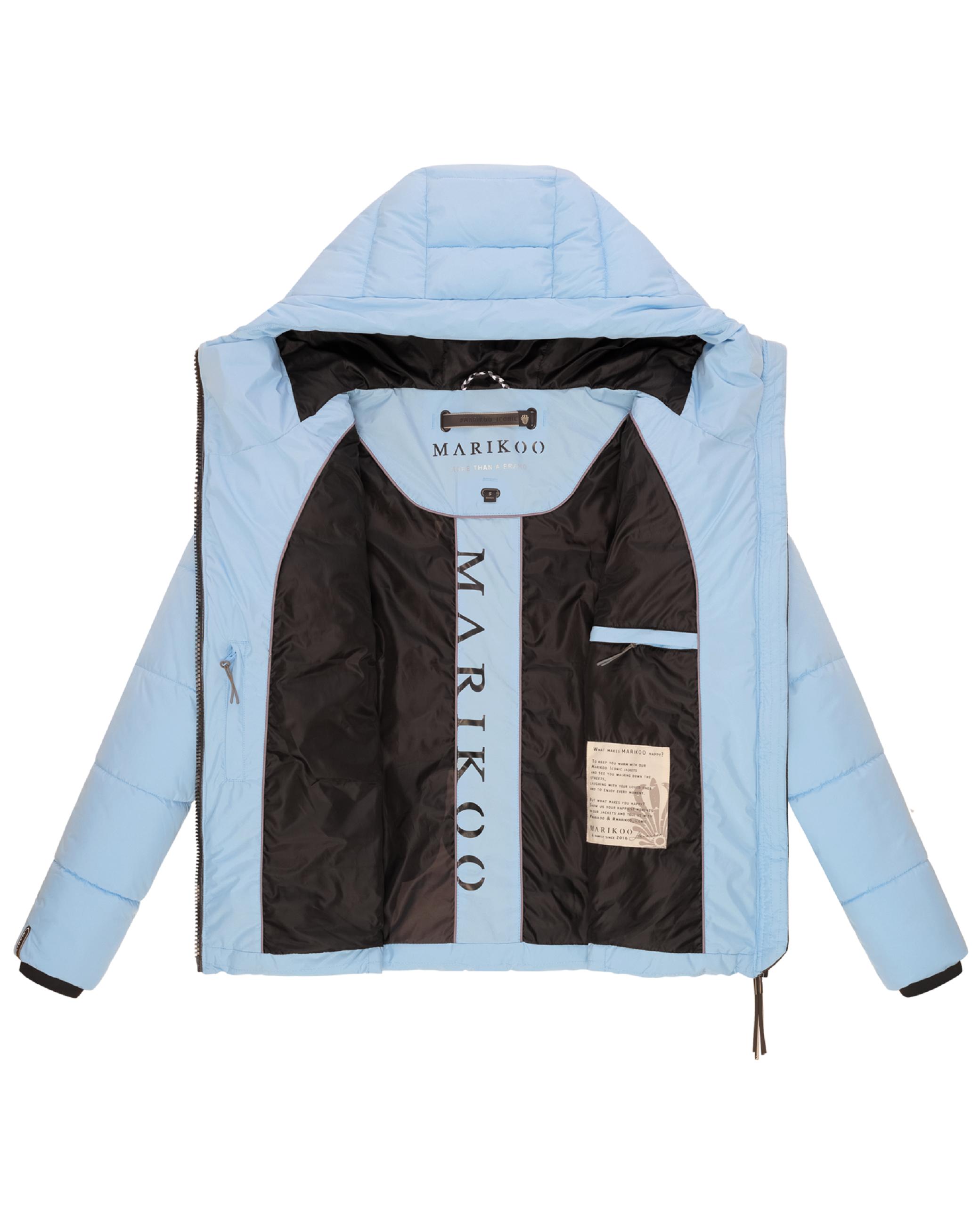 Steppjacke mit Kapuze "Shimoaa XVI" Baby Blue