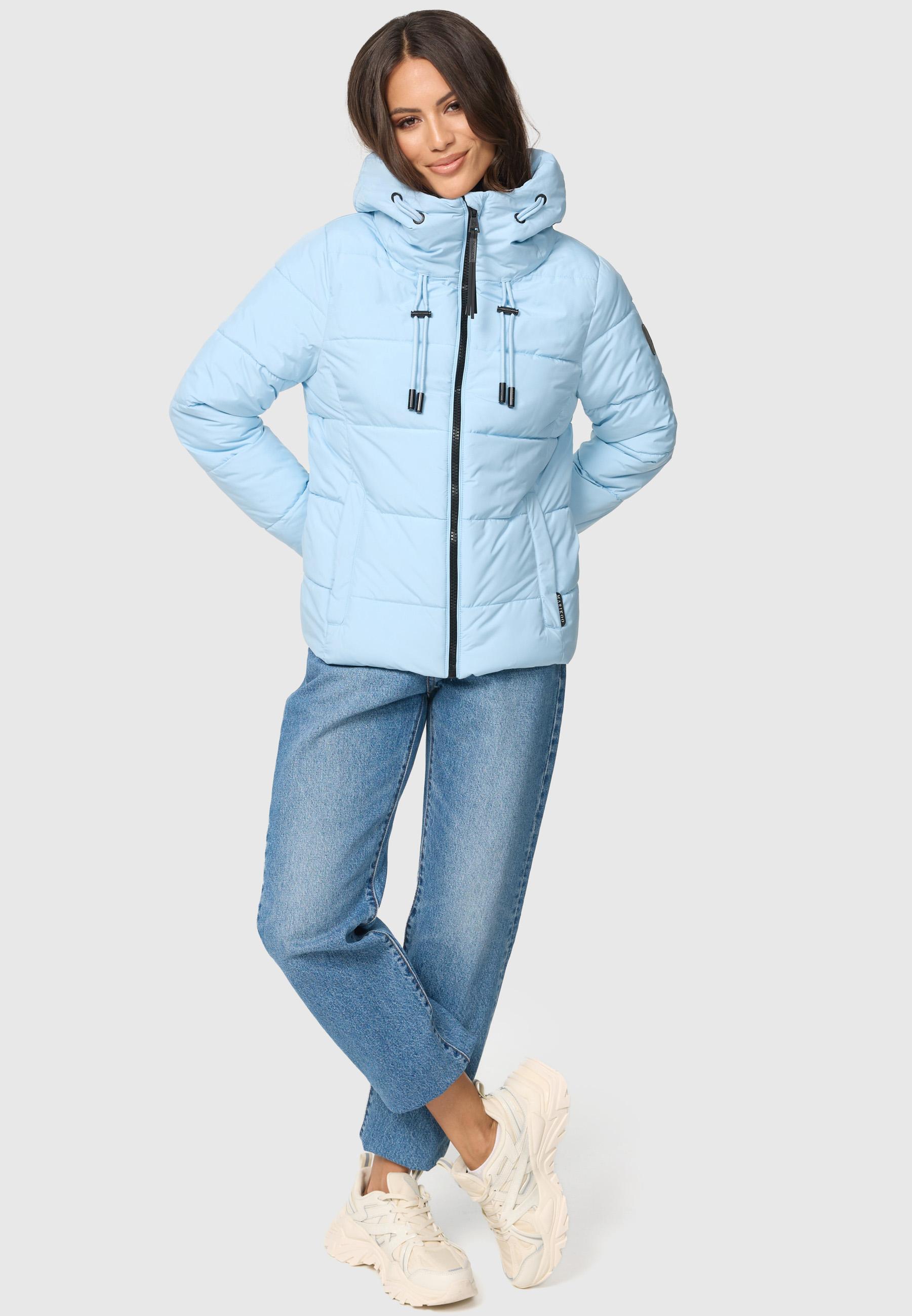 Steppjacke mit Kapuze "Shimoaa XVI" Baby Blue