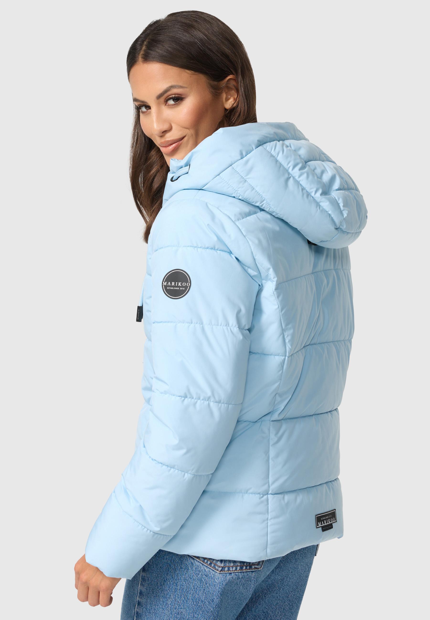 Steppjacke mit Kapuze "Shimoaa XVI" Baby Blue