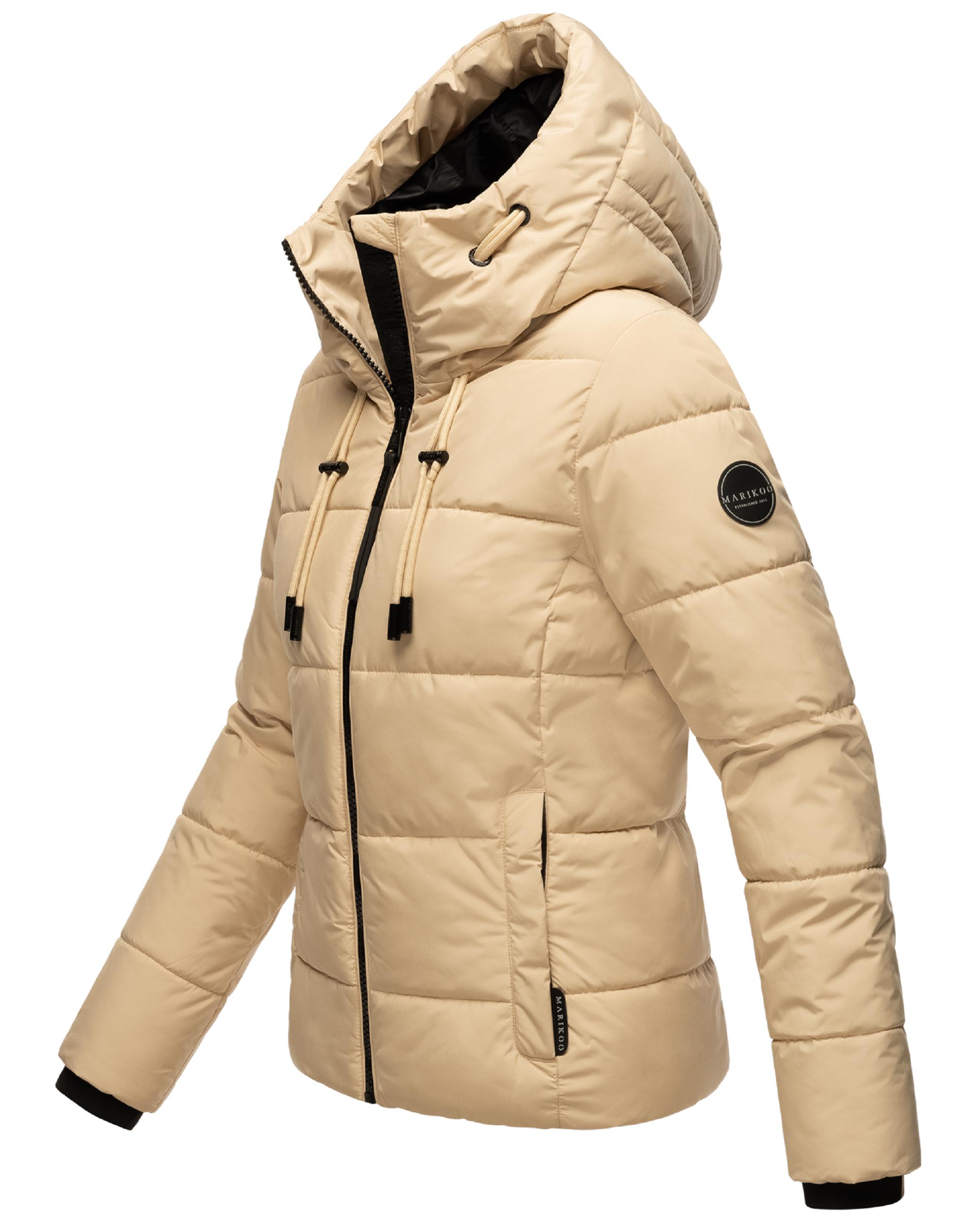 Steppjacke mit Kapuze "Shimoaa XVI" Beige