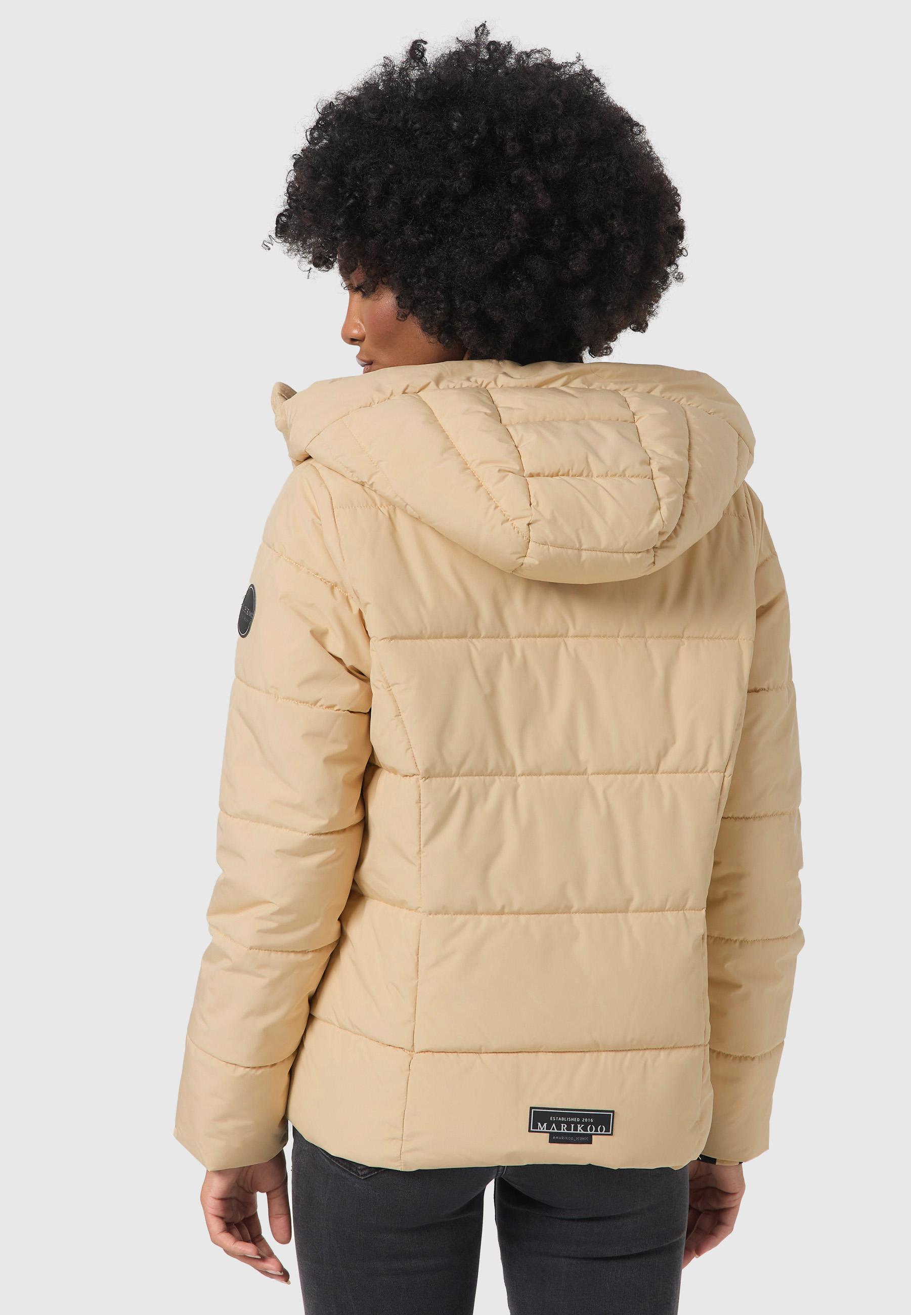 Steppjacke mit Kapuze "Shimoaa XVI" Beige