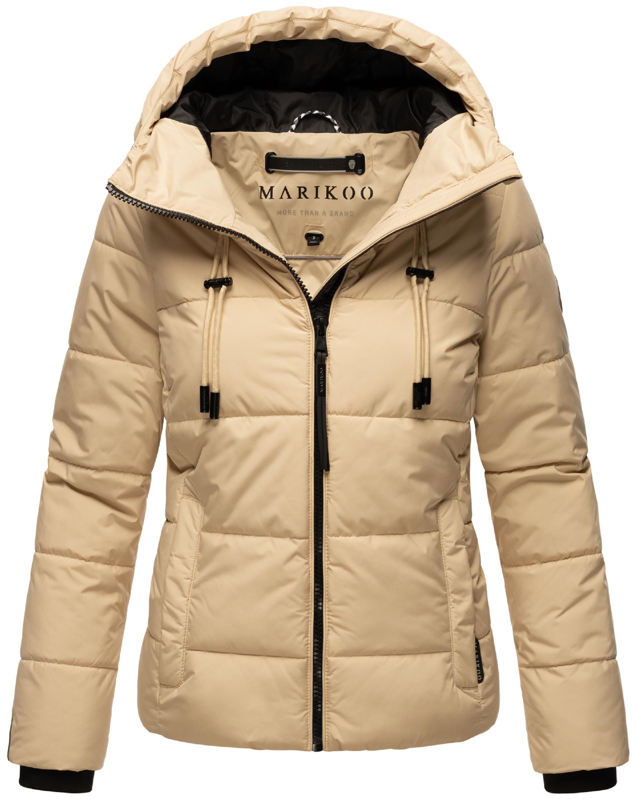 Steppjacke mit Kapuze "Shimoaa XVI" Beige