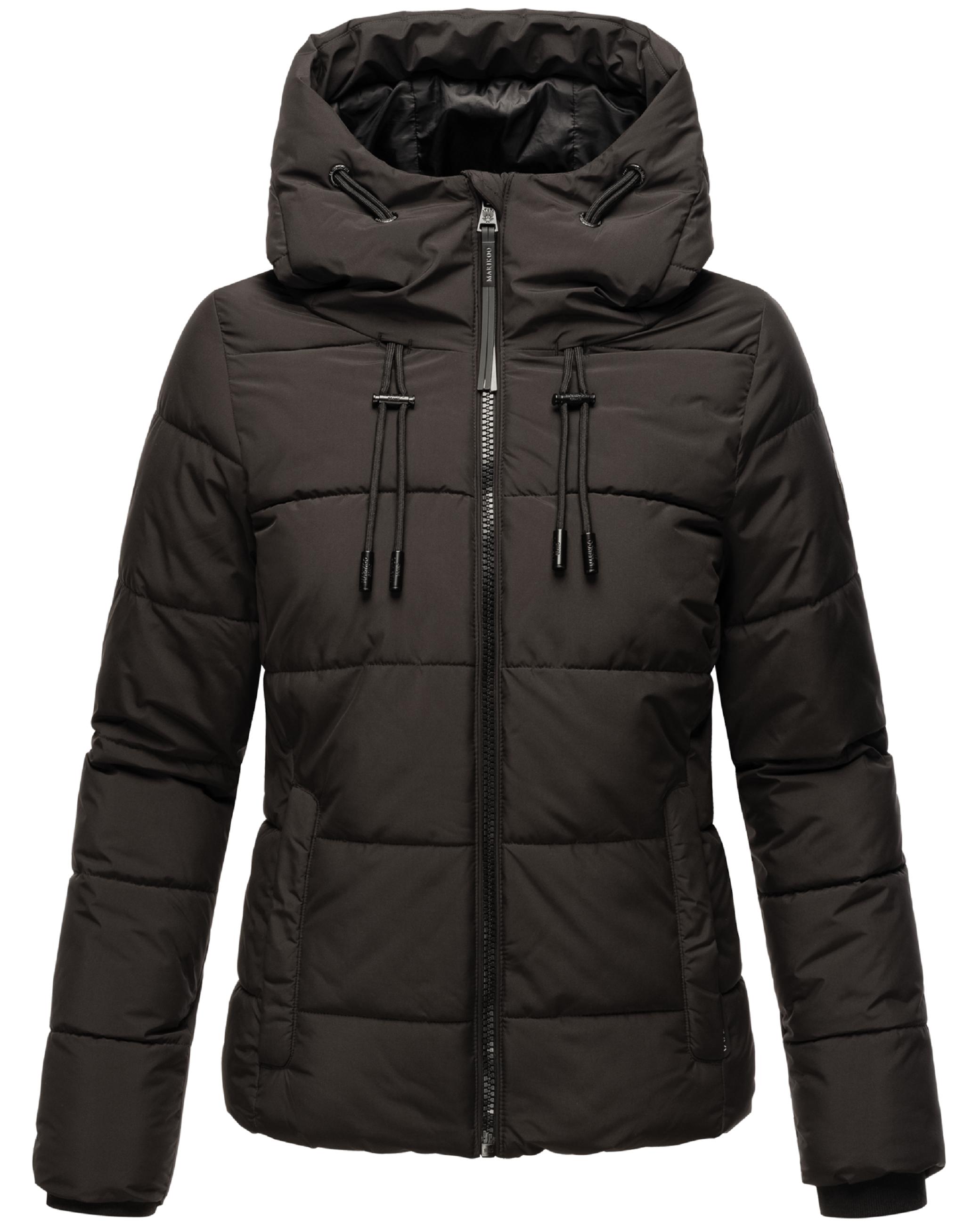 Steppjacke mit Kapuze "Shimoaa XVI" Black