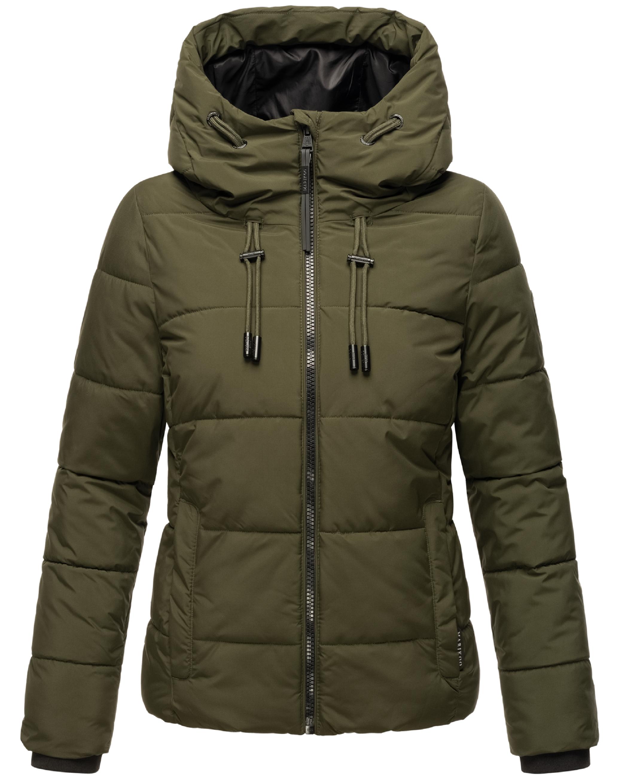 Steppjacke mit Kapuze "Shimoaa XVI" Dark Olive