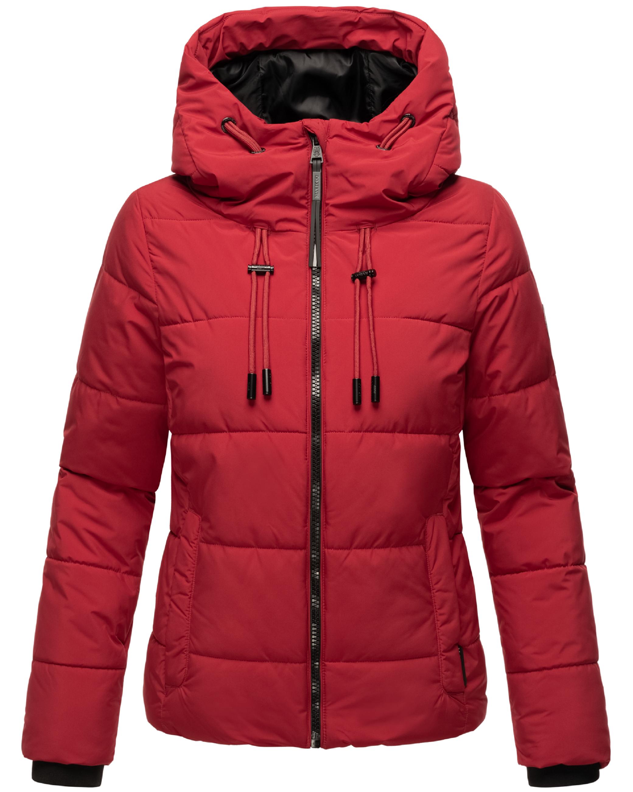 Steppjacke mit Kapuze "Shimoaa XVI" Dark Red