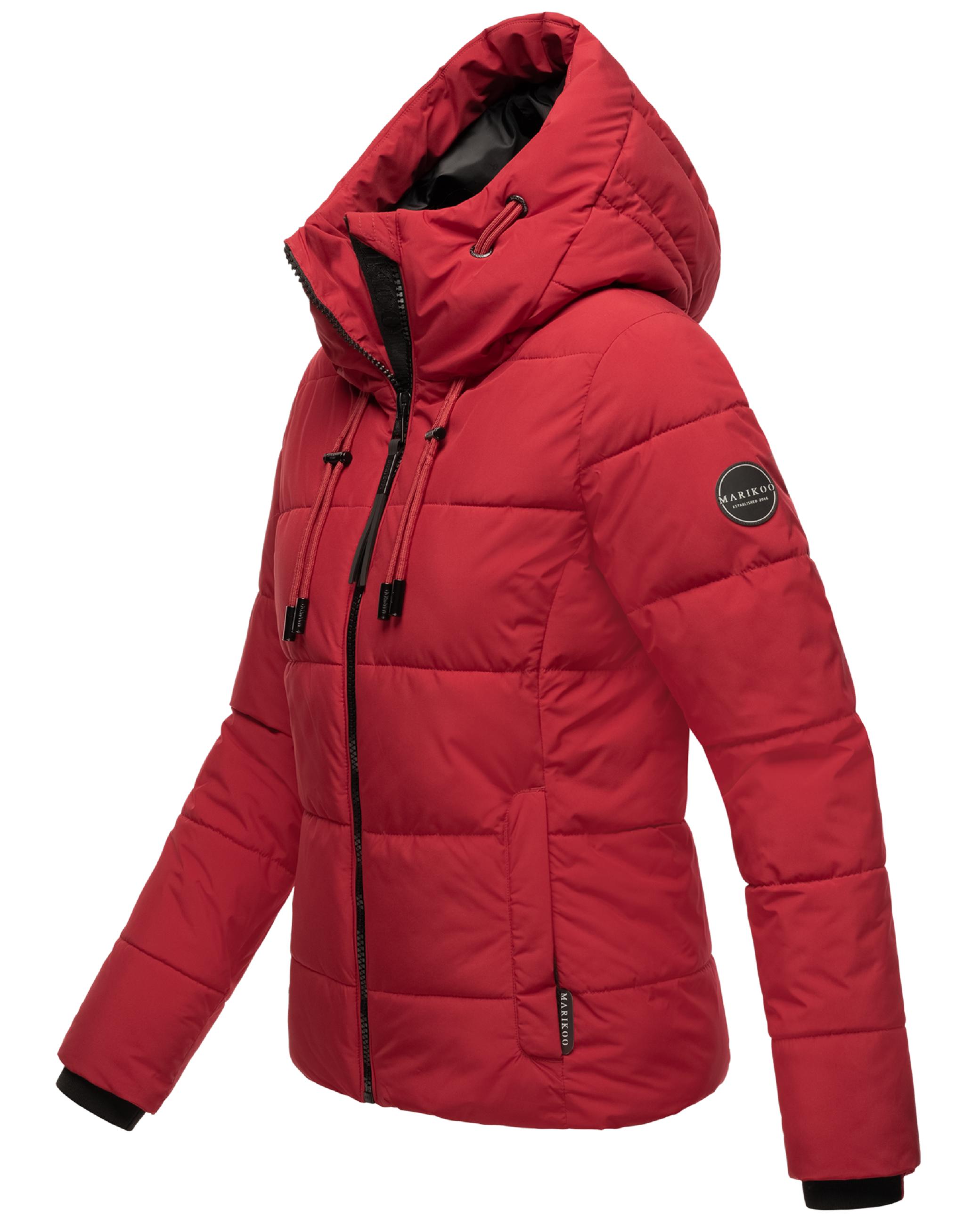 Steppjacke mit Kapuze "Shimoaa XVI" Dark Red