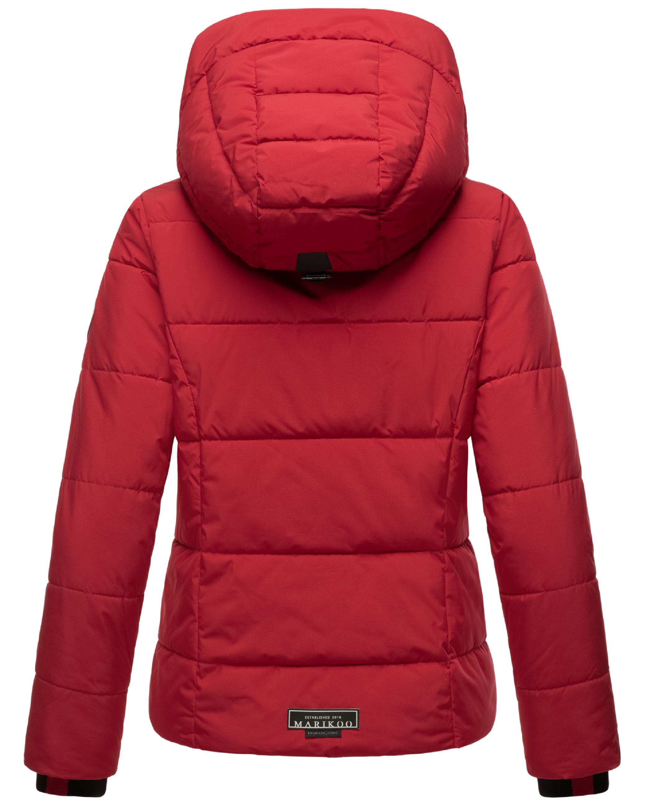 Steppjacke mit Kapuze "Shimoaa XVI" Dark Red