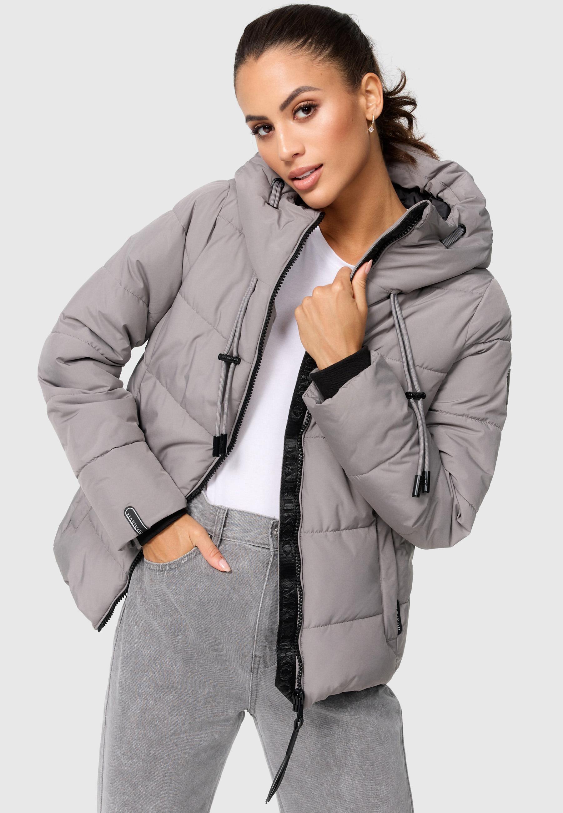 Steppjacke mit Kapuze "Shimoaa XVI" Grey