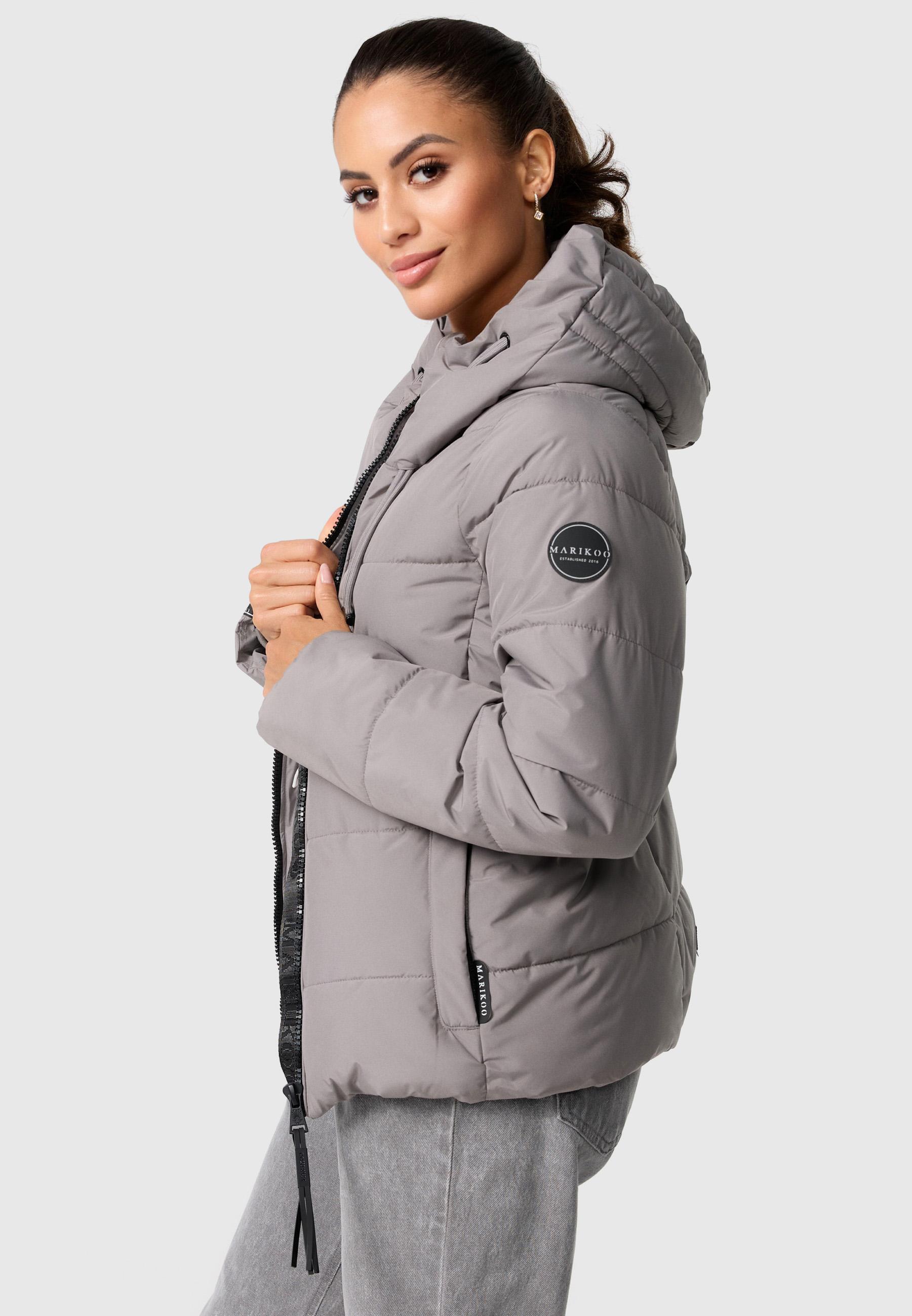 Steppjacke mit Kapuze "Shimoaa XVI" Grey