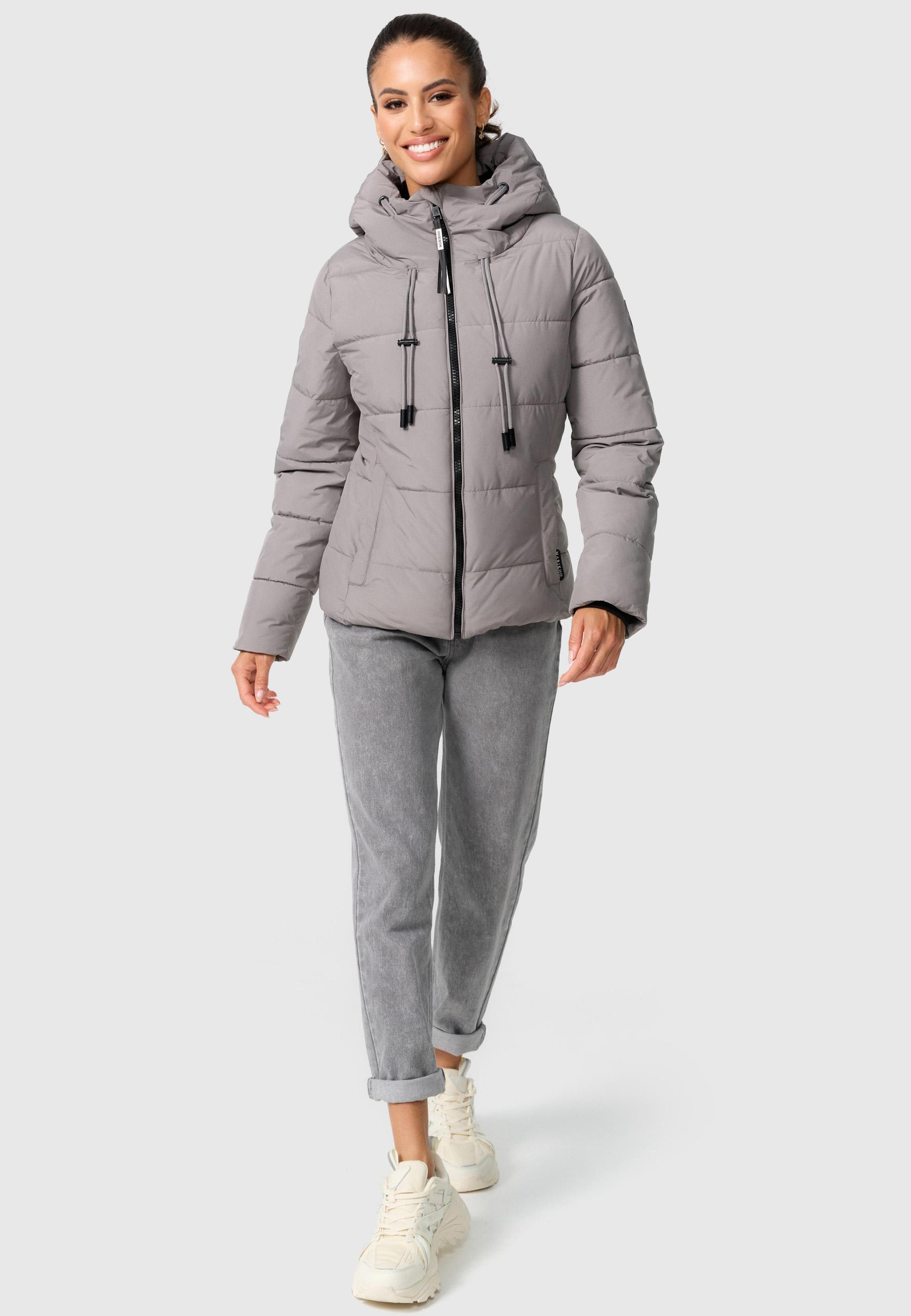 Steppjacke mit Kapuze "Shimoaa XVI" Grey