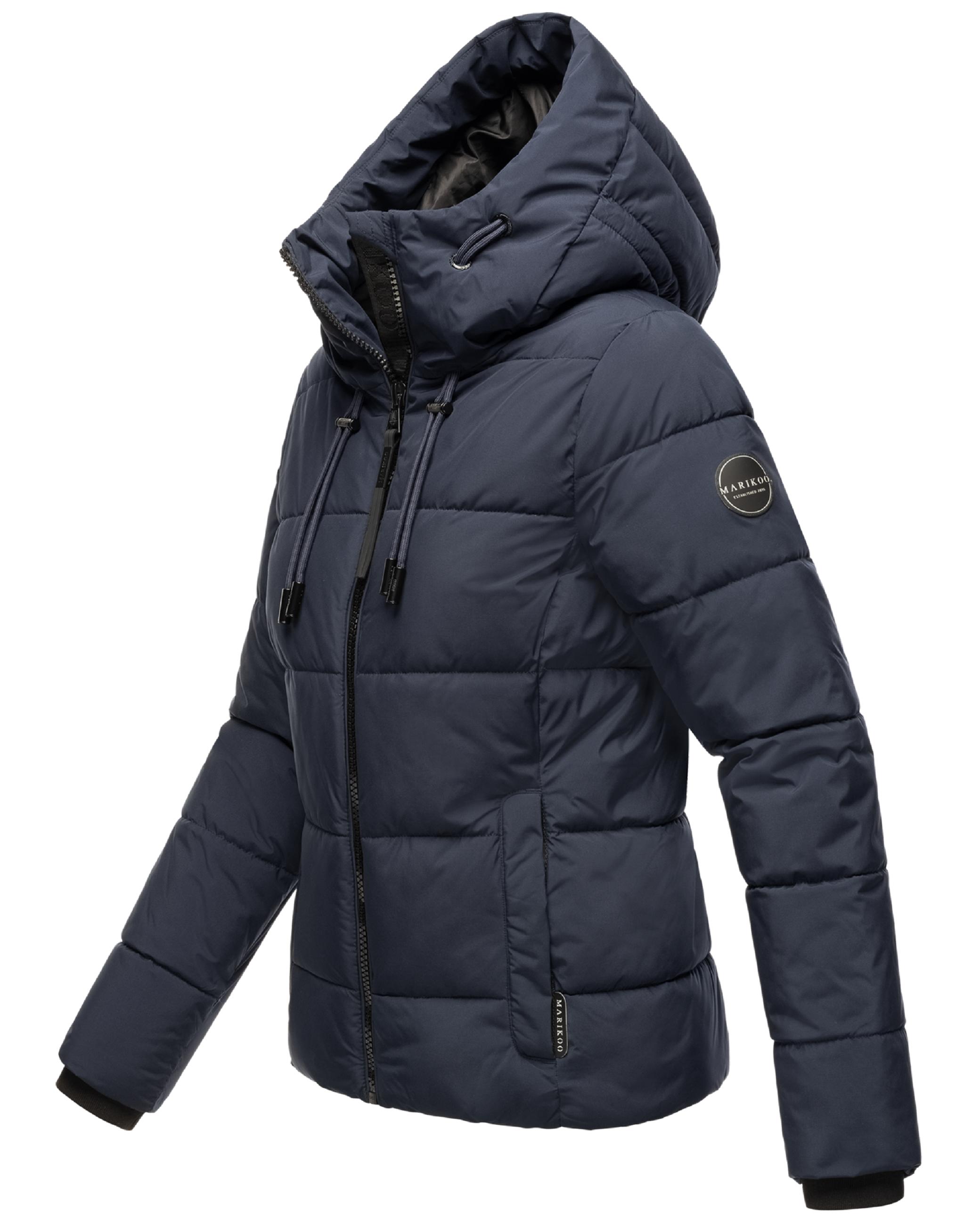 Steppjacke mit Kapuze "Shimoaa XVI" Navy