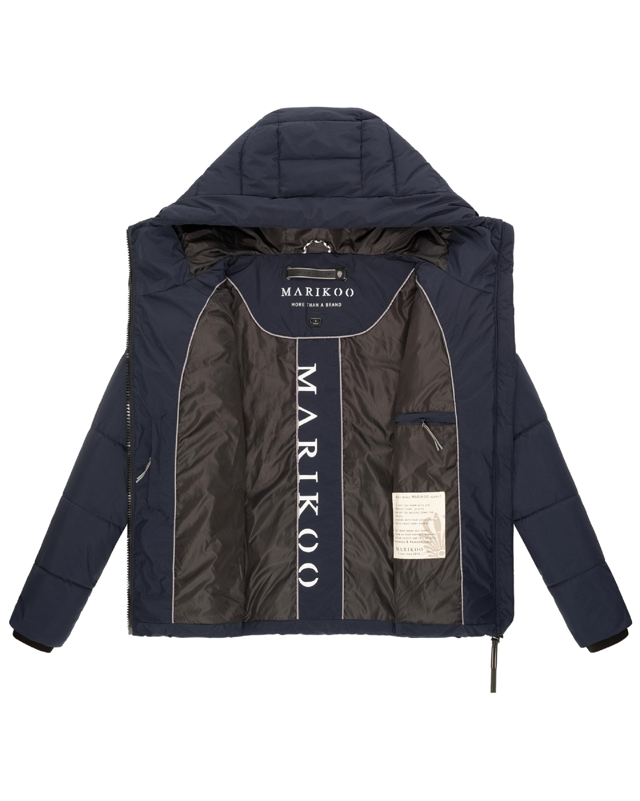 Steppjacke mit Kapuze "Shimoaa XVI" Navy