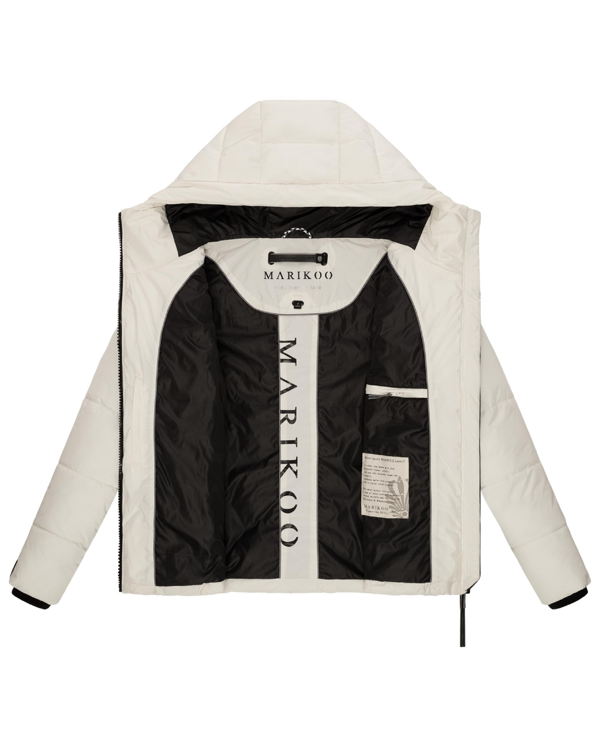 Steppjacke mit Kapuze "Shimoaa XVI" Off White