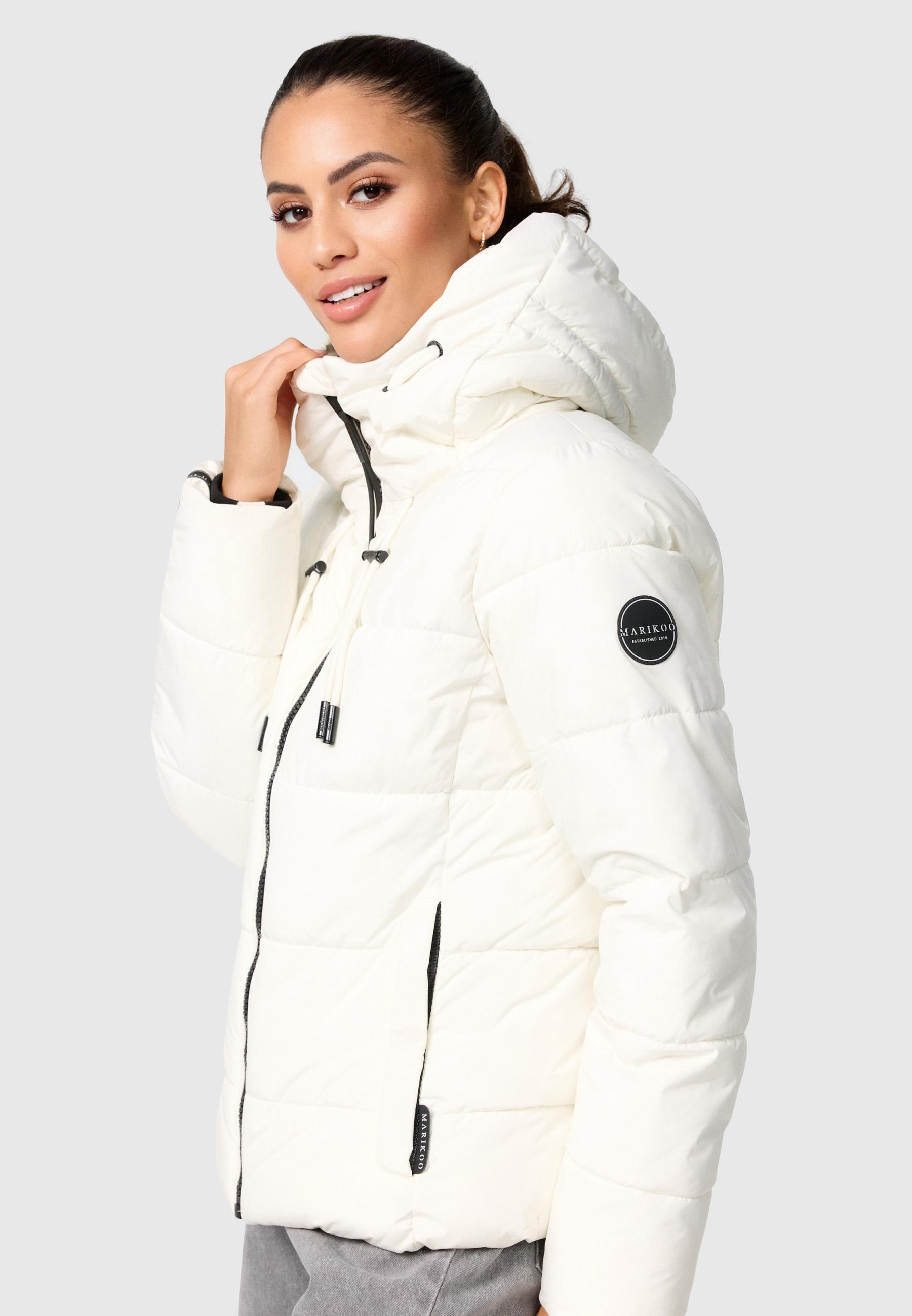 Steppjacke mit Kapuze "Shimoaa XVI" Off White