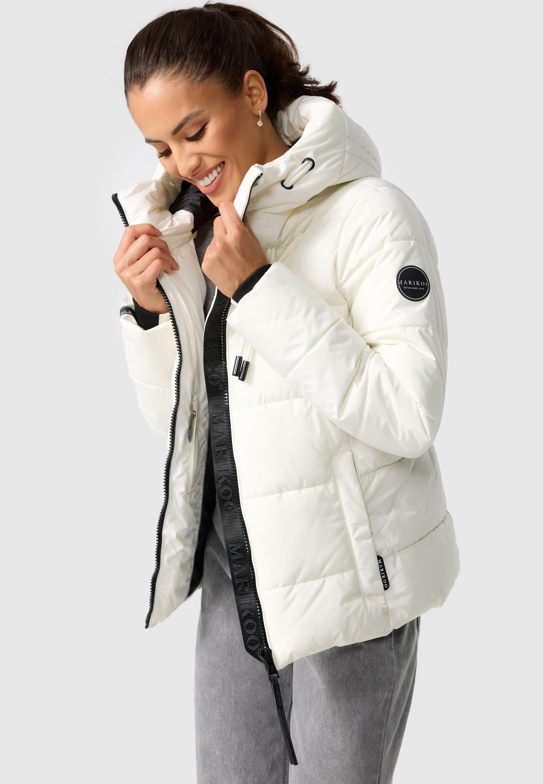 Steppjacke mit Kapuze "Shimoaa XVI" Off White