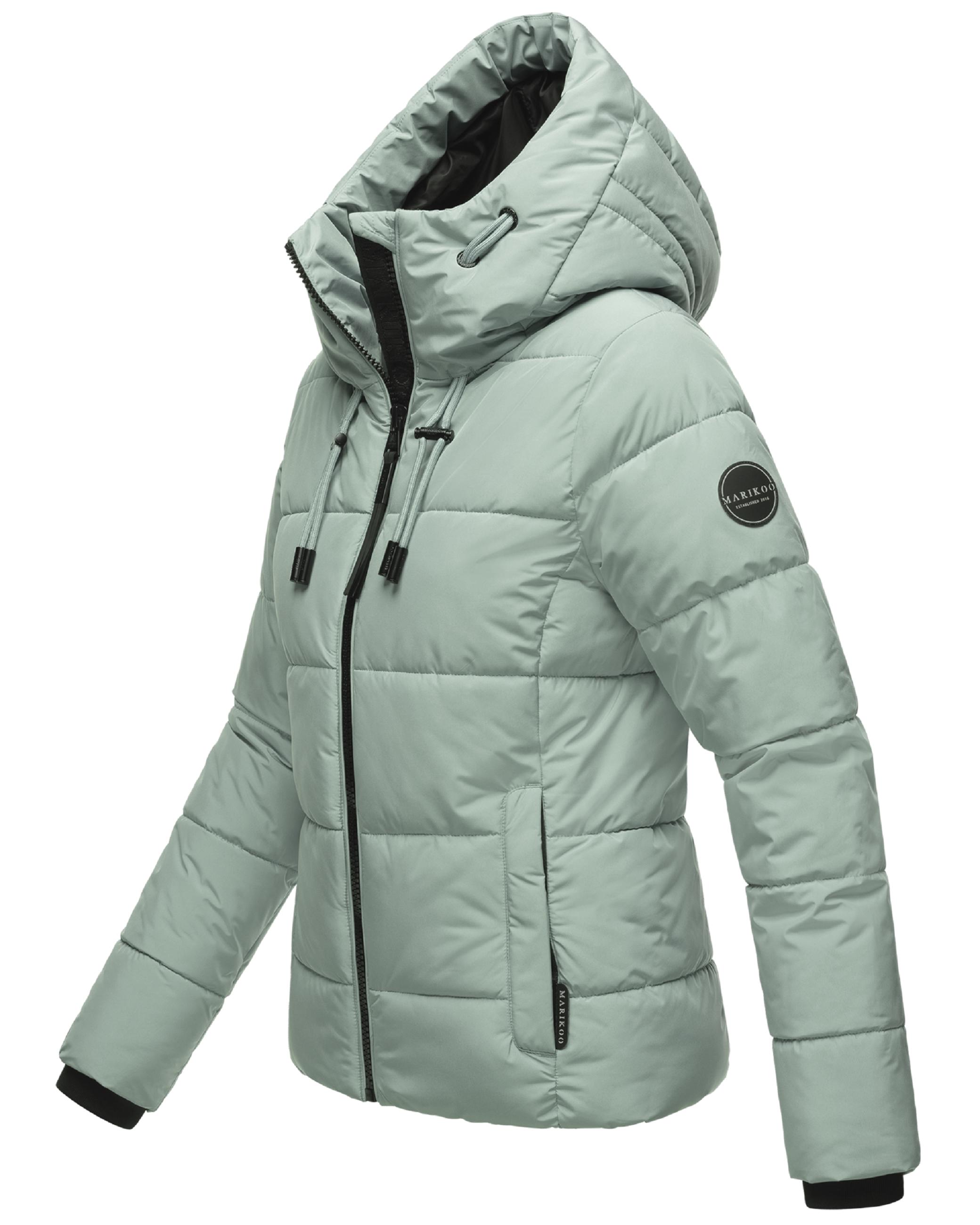 Steppjacke mit Kapuze "Shimoaa XVI" Smokey Mint