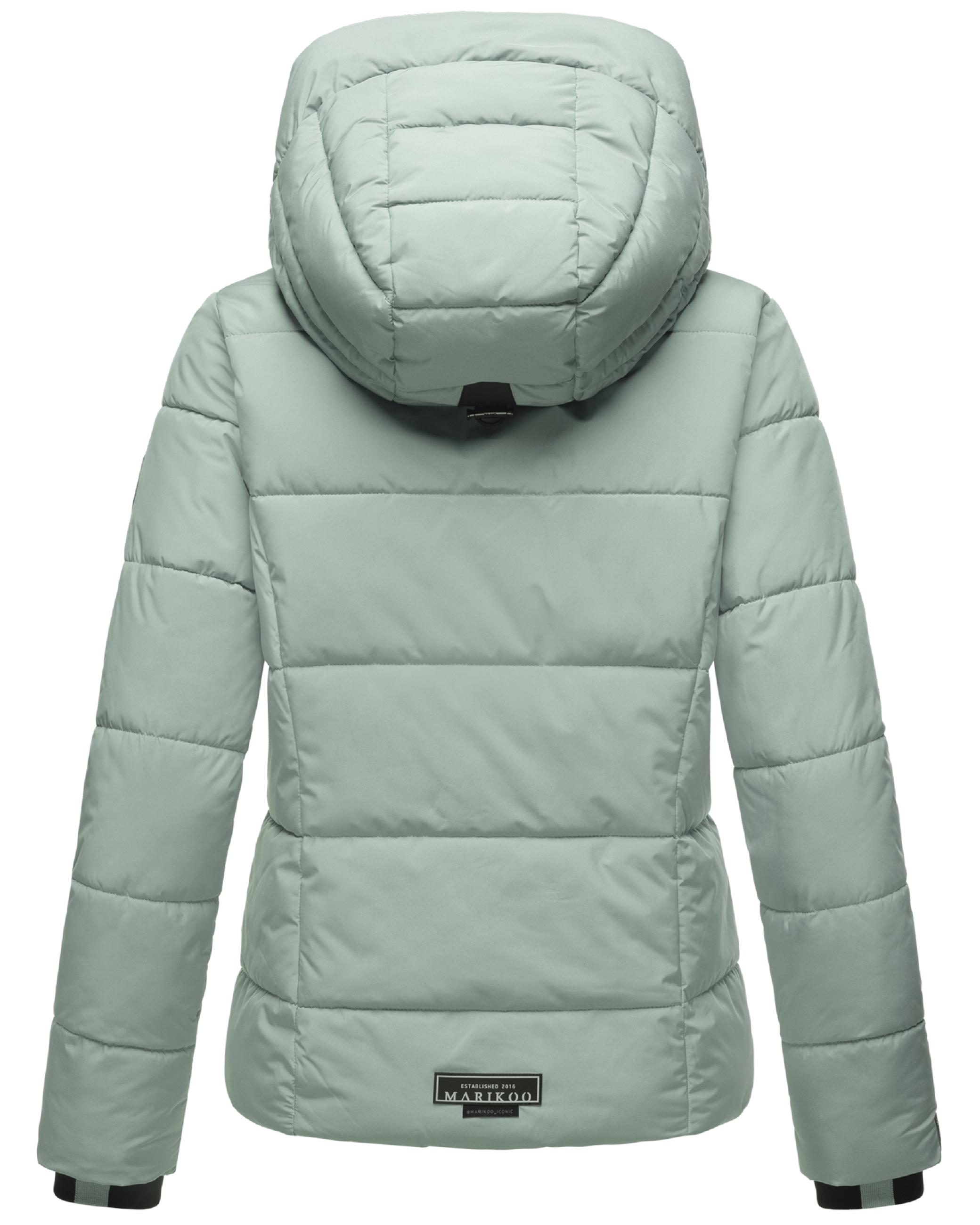 Steppjacke mit Kapuze "Shimoaa XVI" Smokey Mint