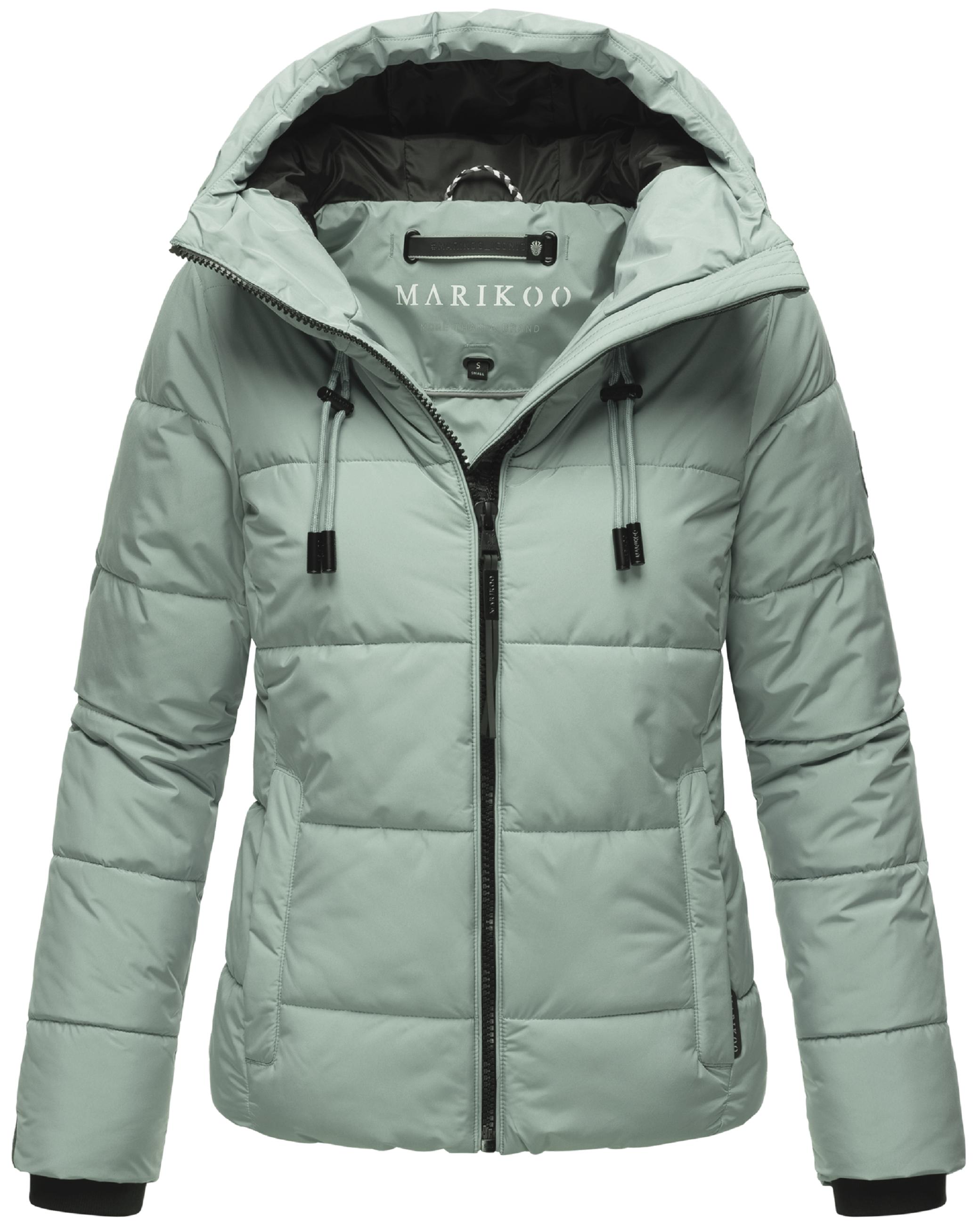 Steppjacke mit Kapuze "Shimoaa XVI" Smokey Mint