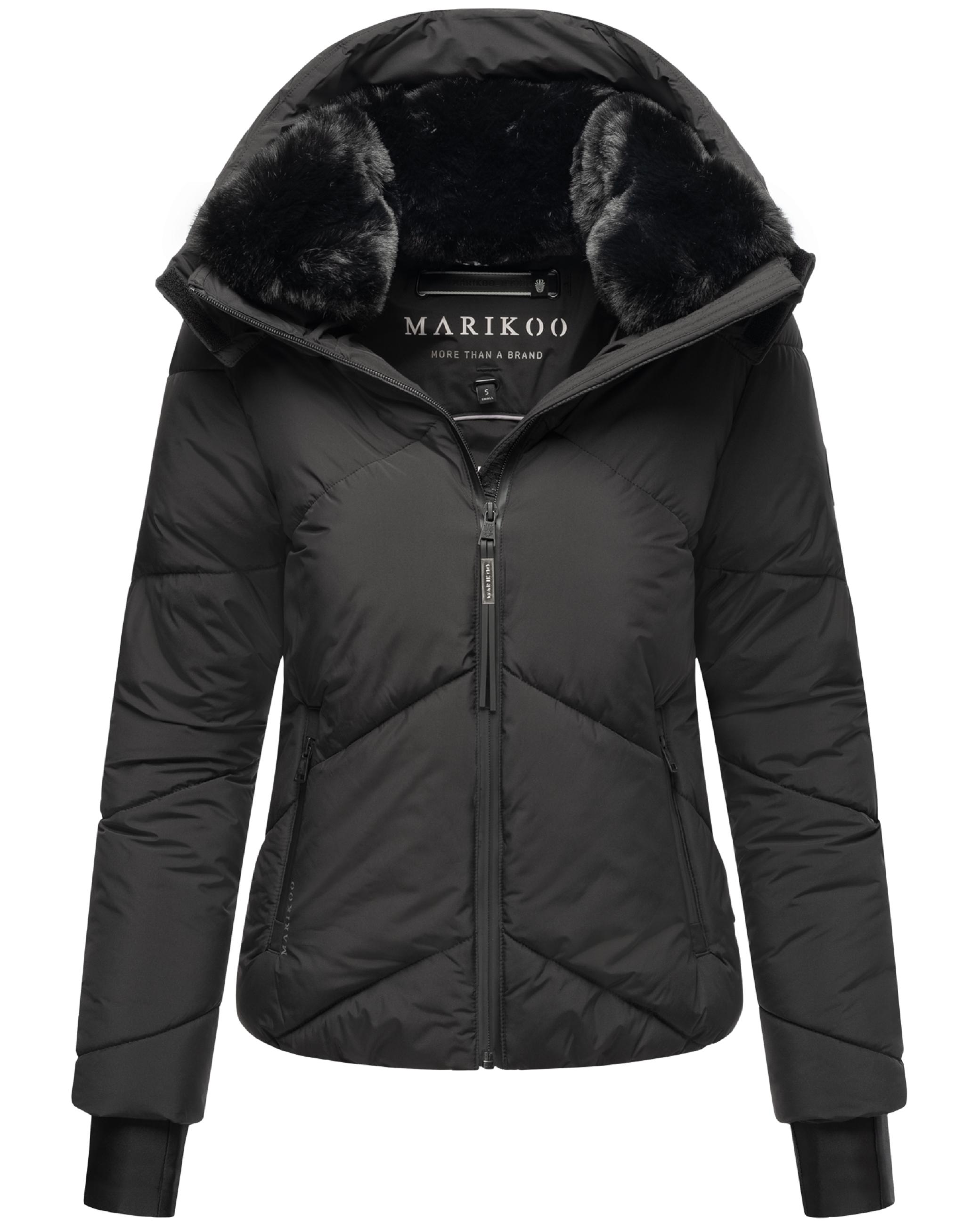 Winterjacke mit Fellragen "Simaraa XVI" Black