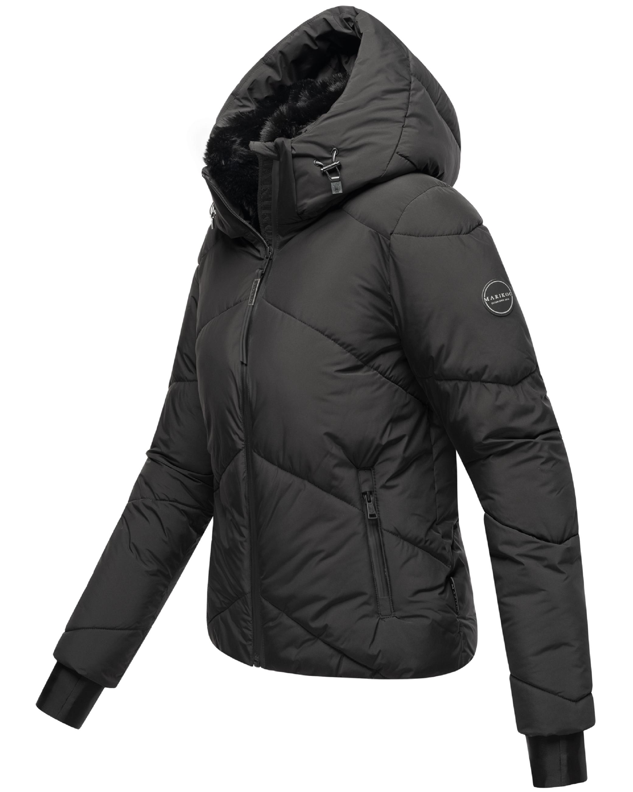 Winterjacke mit Fellragen "Simaraa XVI" Black