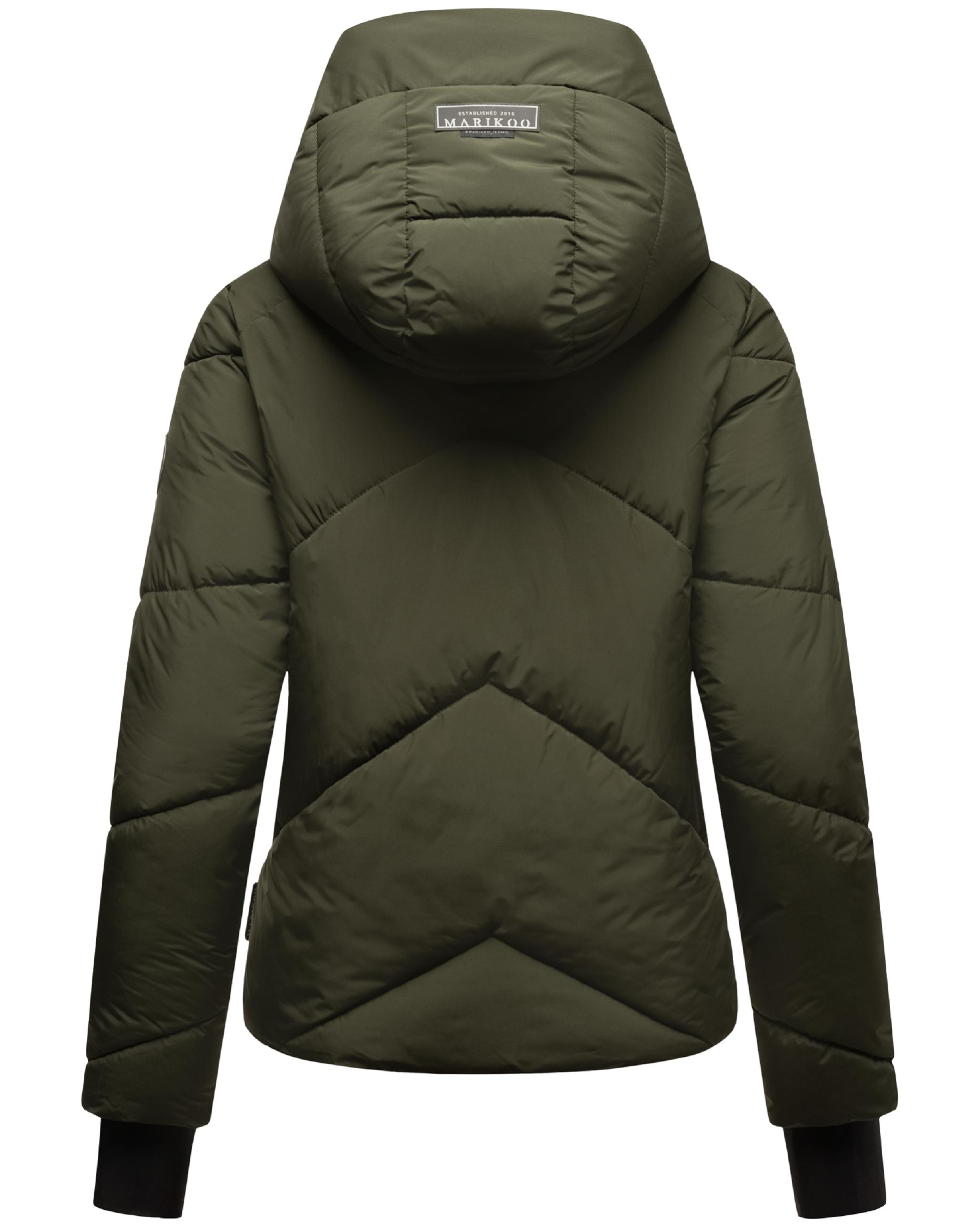 Winterjacke mit Fellragen "Simaraa XVI" Dark Olive